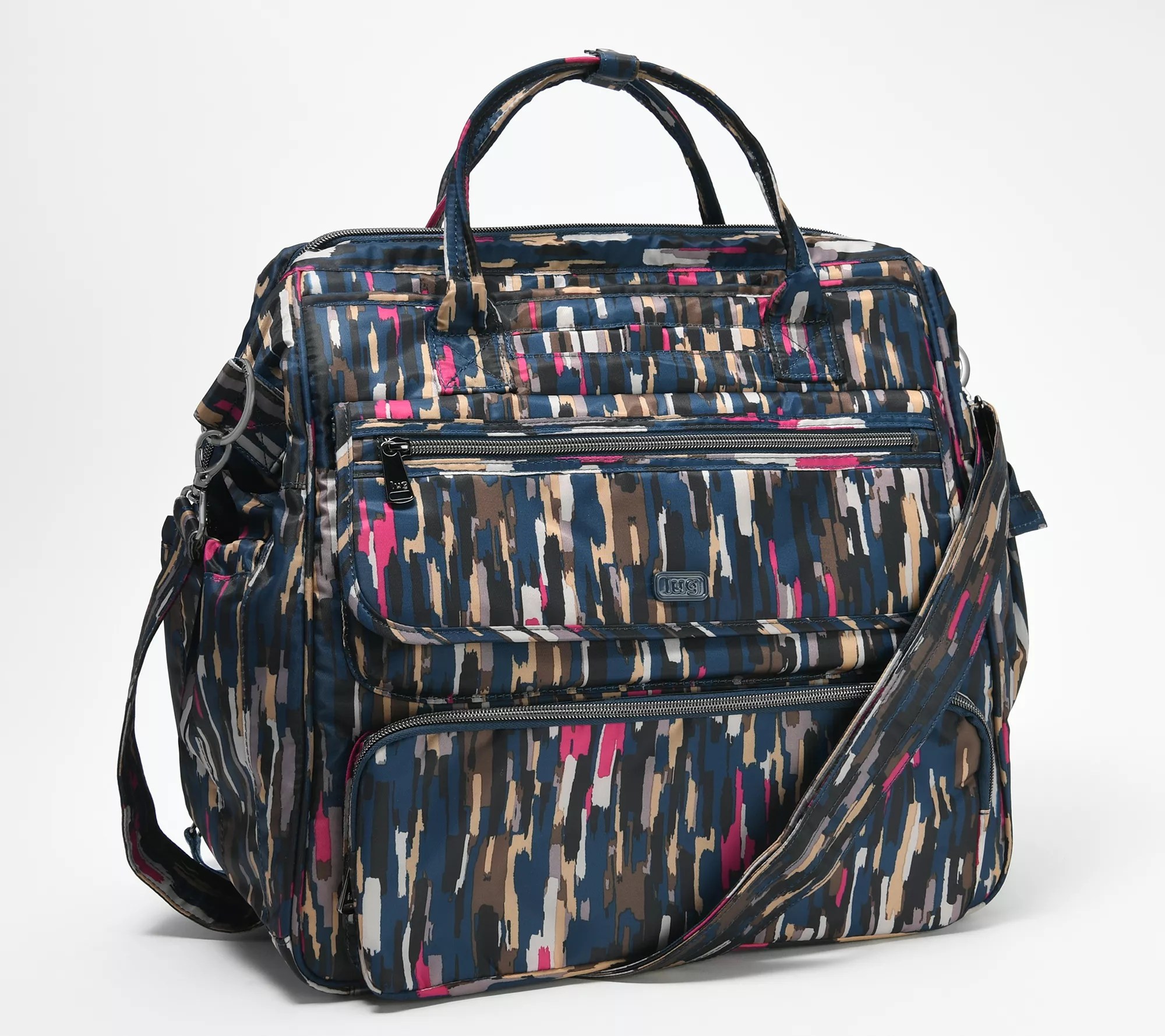 Lug Crinkle Nylon 3in1 Via Travel Bag