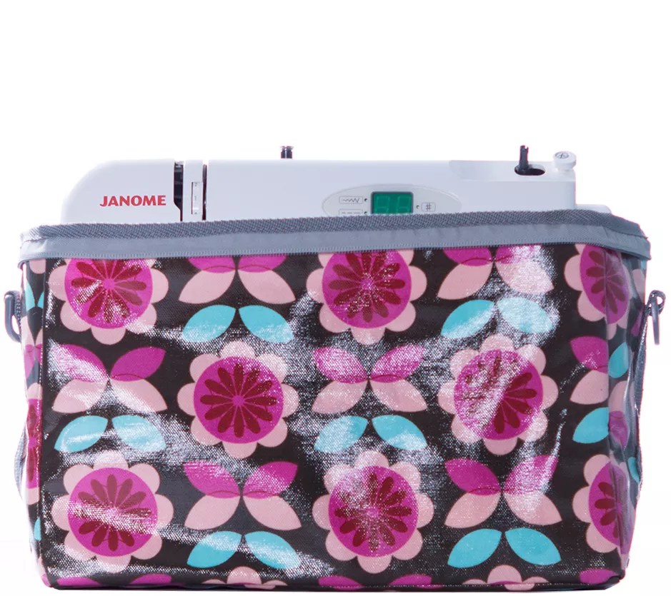 Janome Small Sewing Machine Vinyl Tote Bag