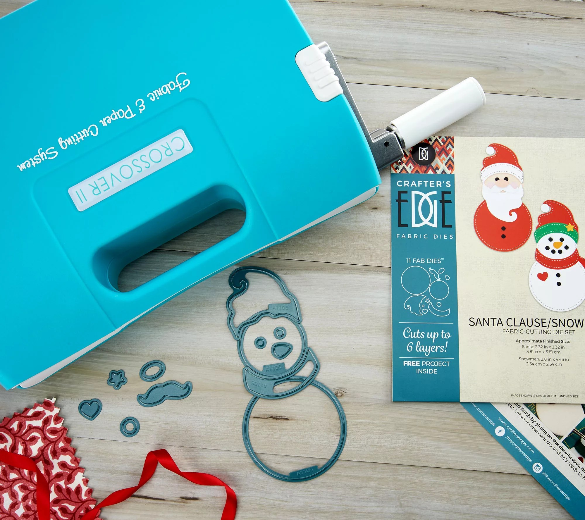 Crafter's Edge Crossover II Die Cut Machine Bundle with 3 Die Sets