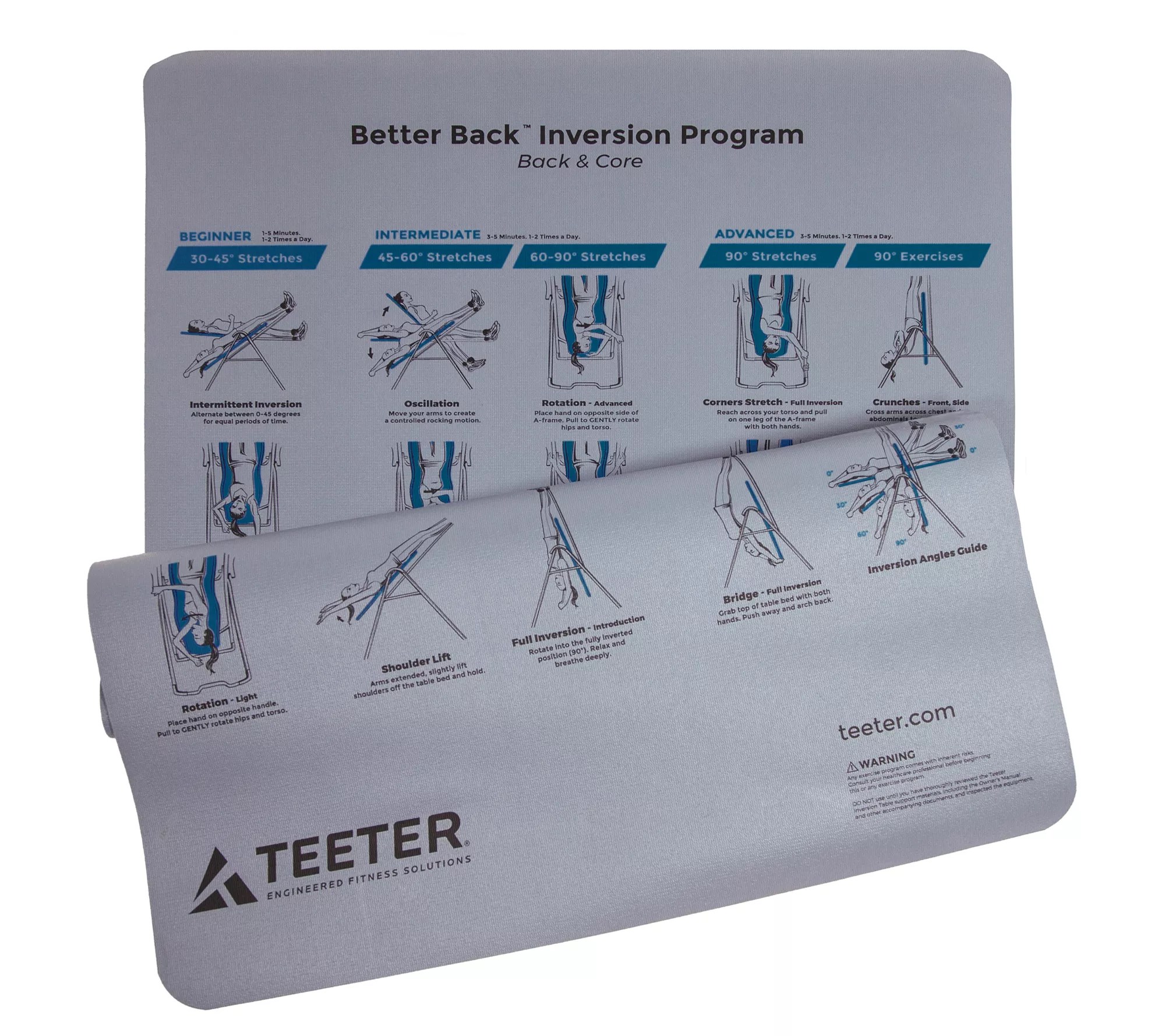 Teeter Better Back Inversion Program Mat