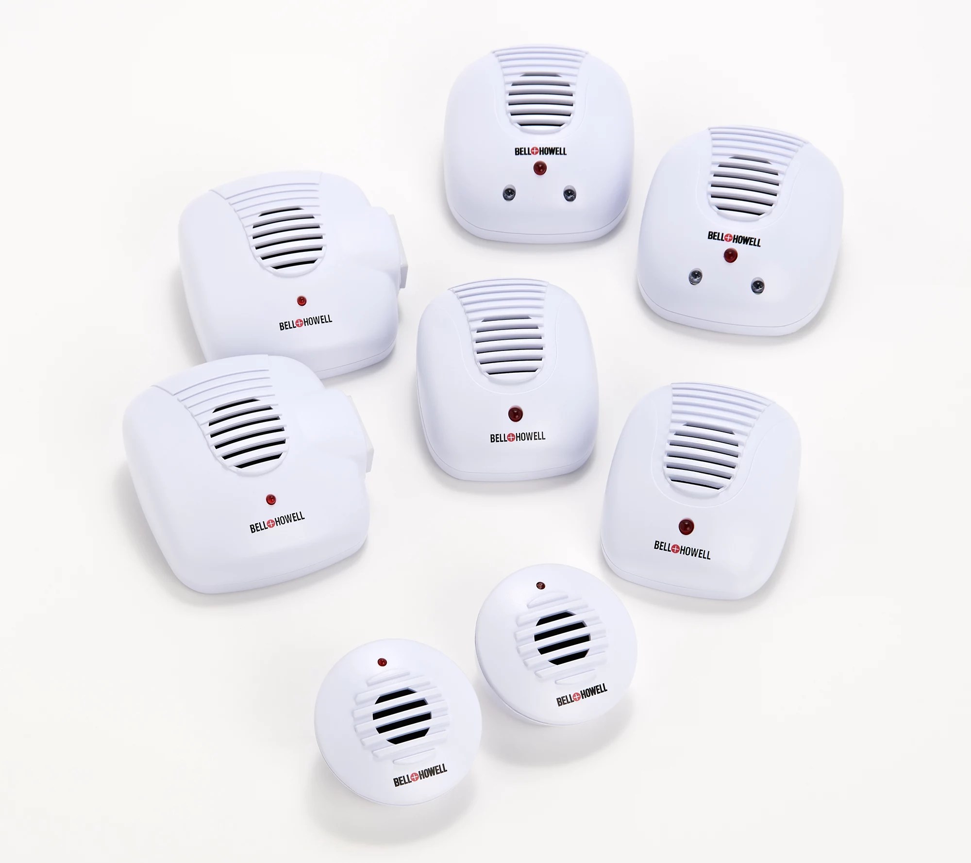 Bell & Howell Ultrasonic Set of 8 PlugIn Pest Repellers
