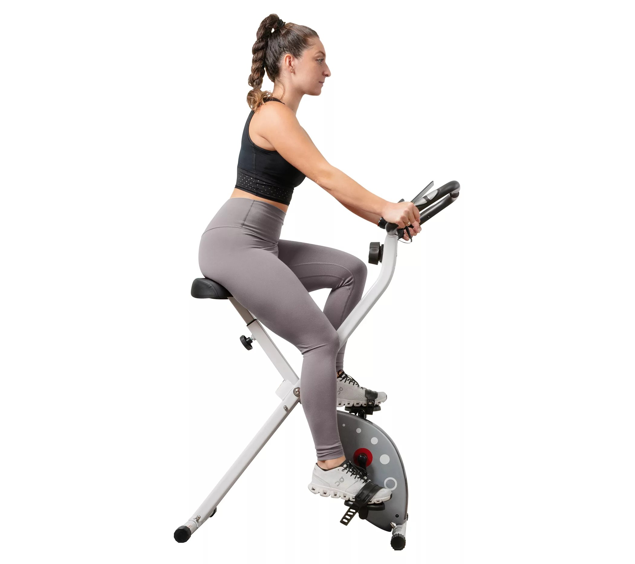 Sunny Health Fitness Foldable Exercise Bike SFB2989