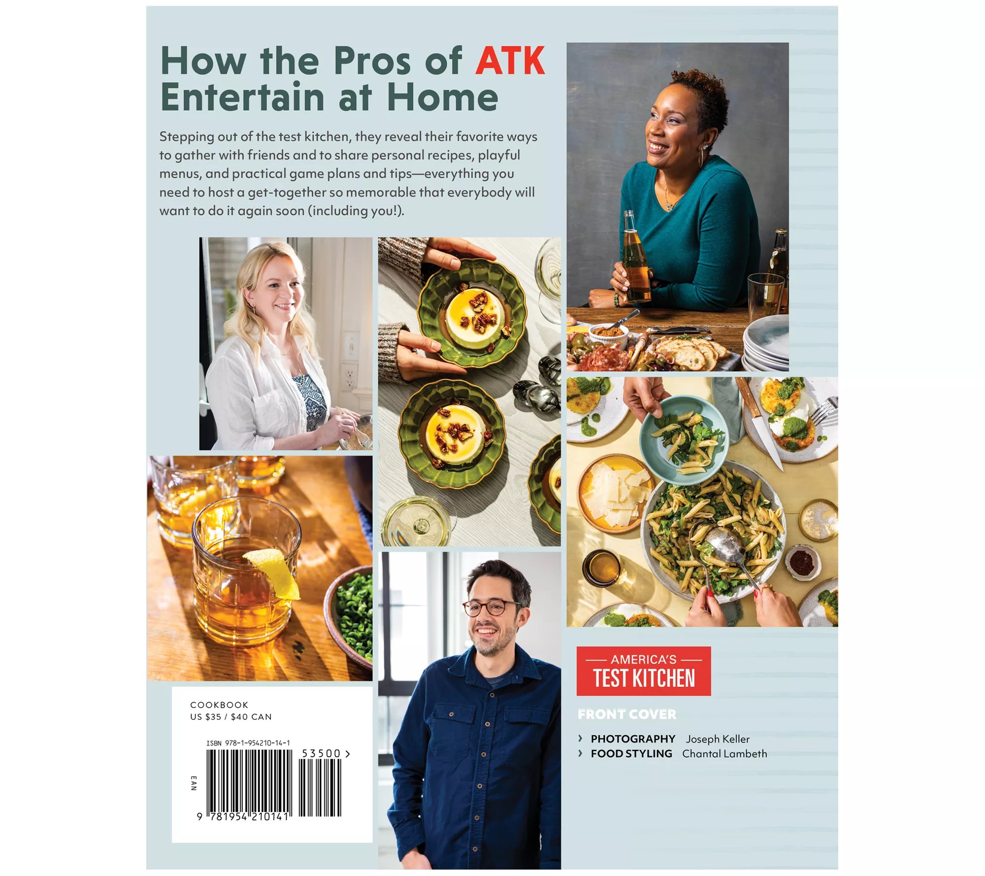 Gatherings Cookbook by America's Test Kitchen