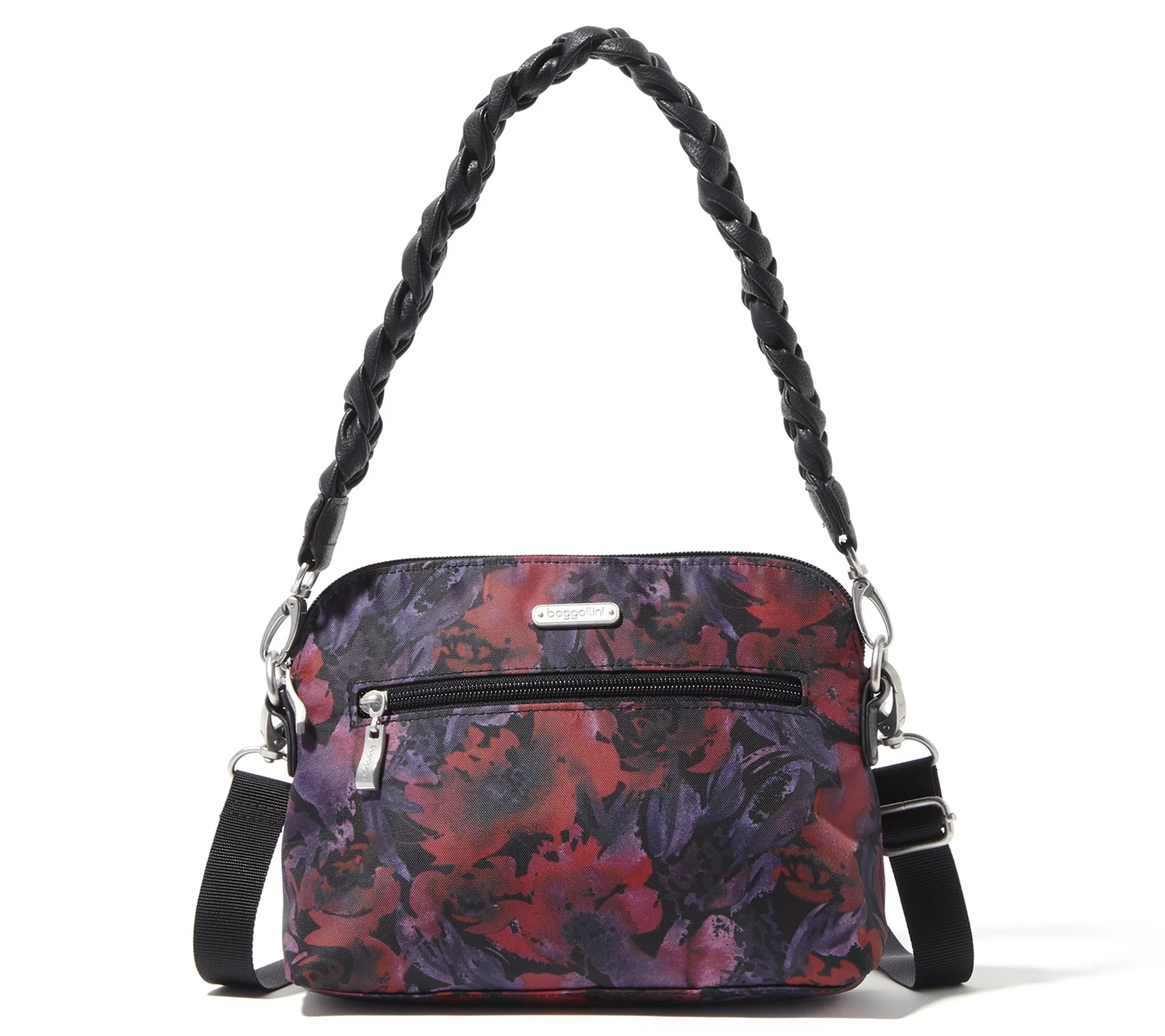 Baggallini Dome Crossbody with Braided Strap