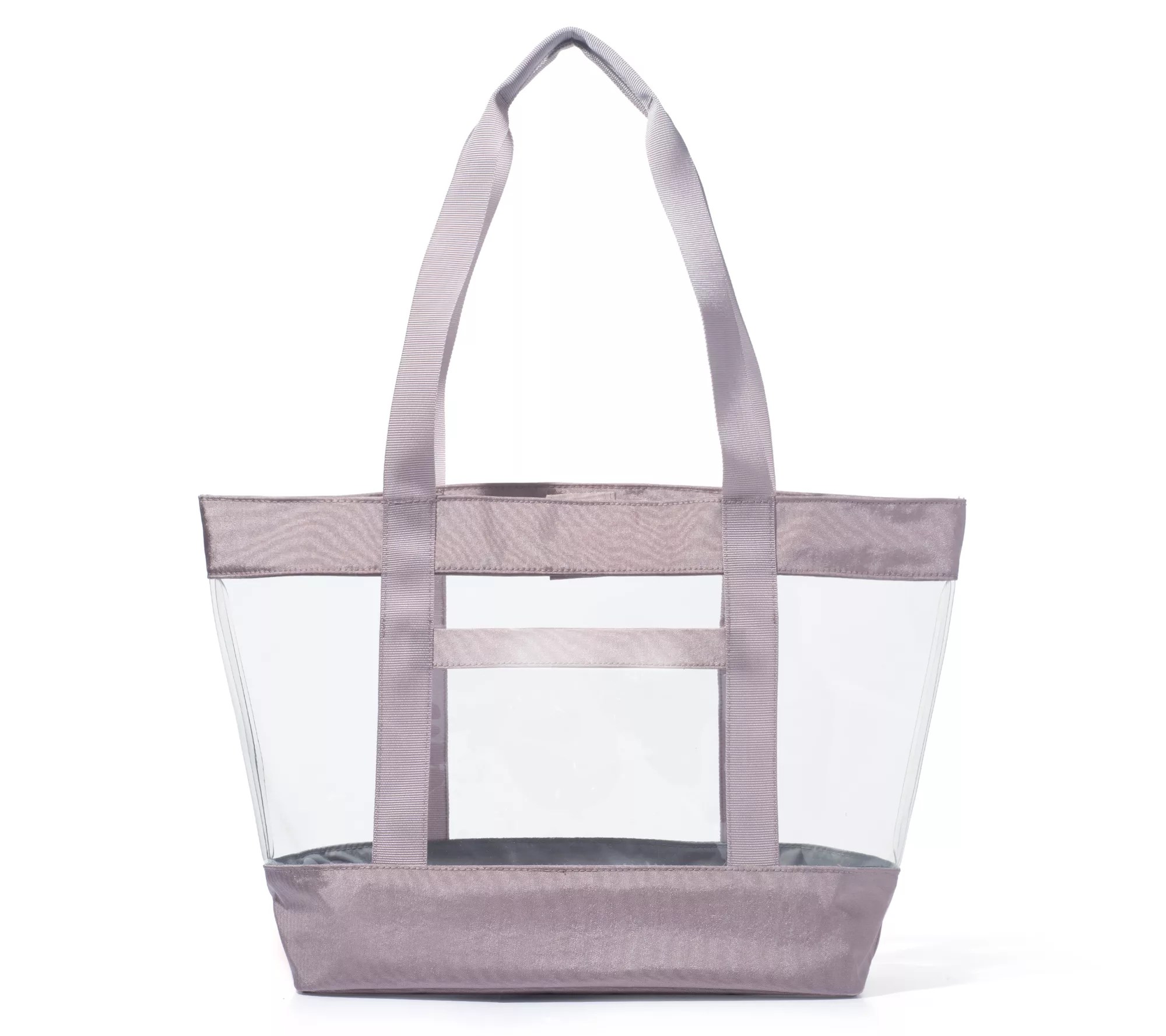 Baggallini Clear Easy Wipe Tote with Matching Pouch