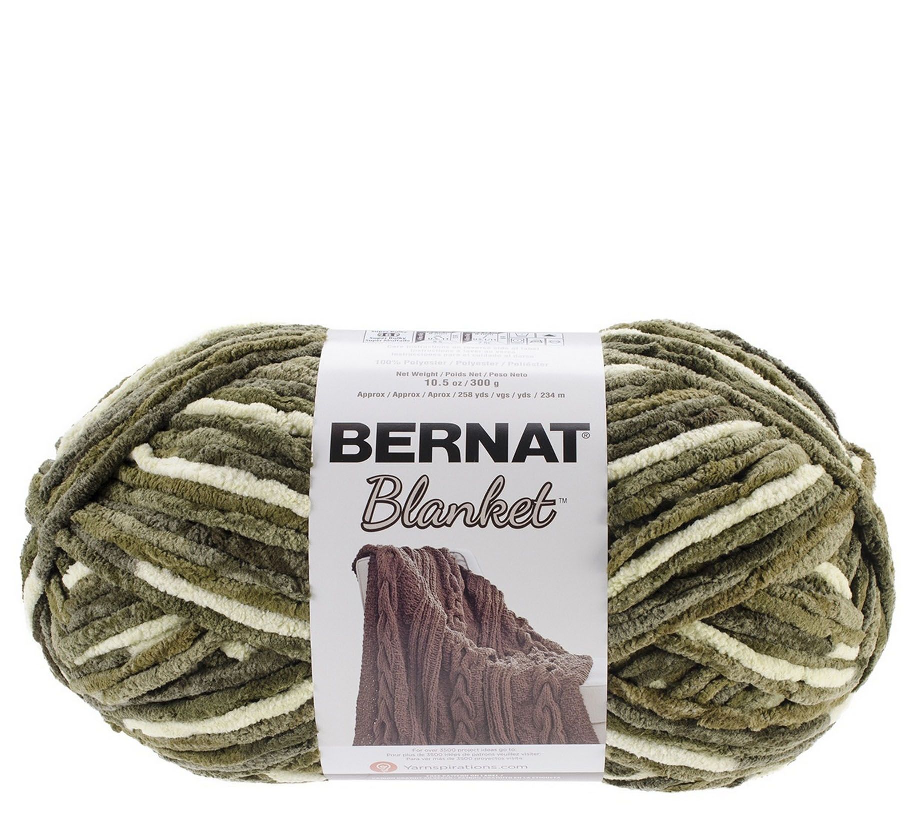 Bernat Blanket Multipack of 8 Gathering Moss Big Ball Yarn