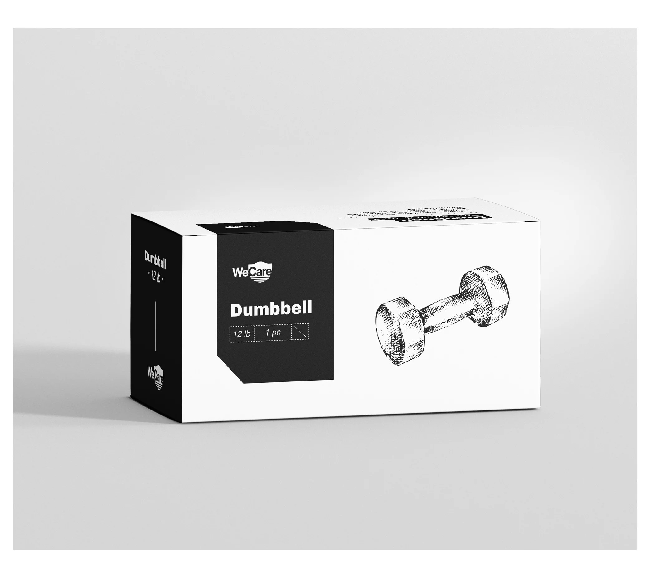 WeCare Dumbbells 12lbs Set of 2