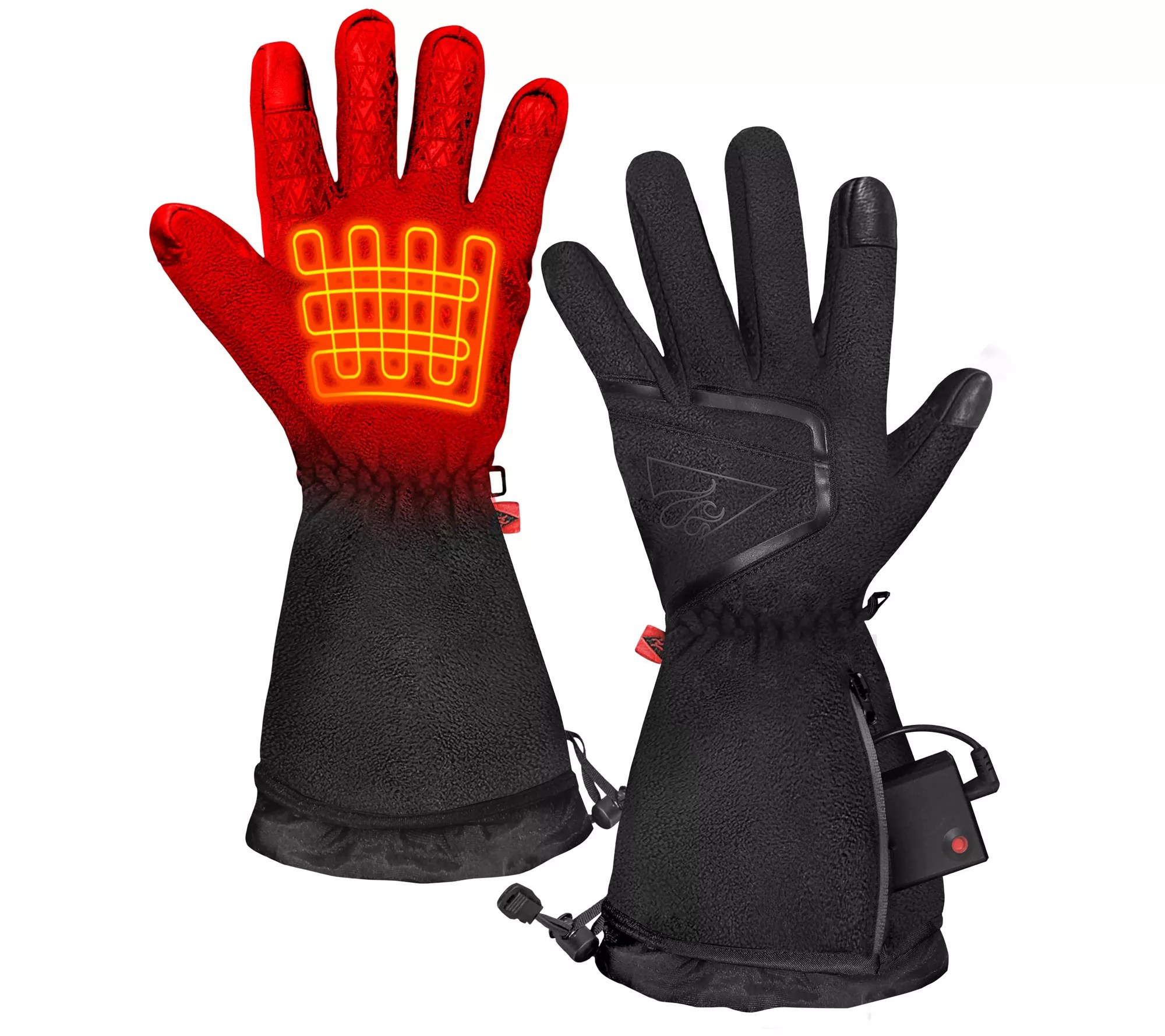 ActionHeat Men's AA BatteryHeated Fleece Gloves 2.0