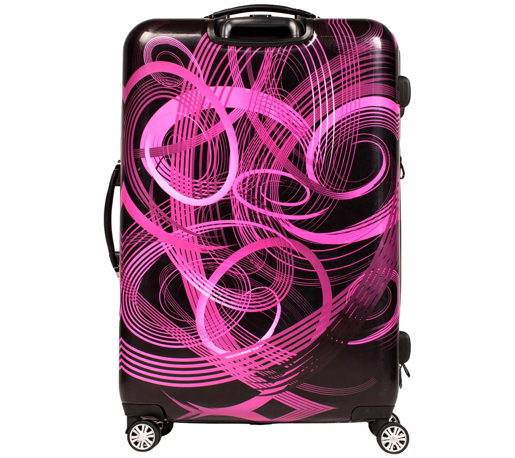 FUL Atomic 24" Spinner Rolling Luggage Suitcase