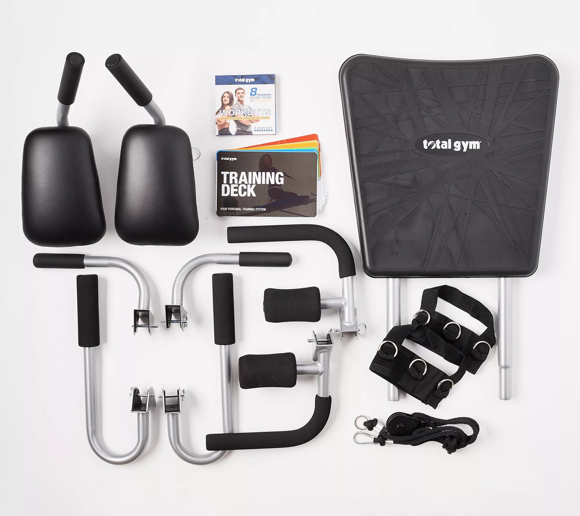 (QVC) Total Gym FIT MAX with 14 Resistance Levels and Upper Body Kit