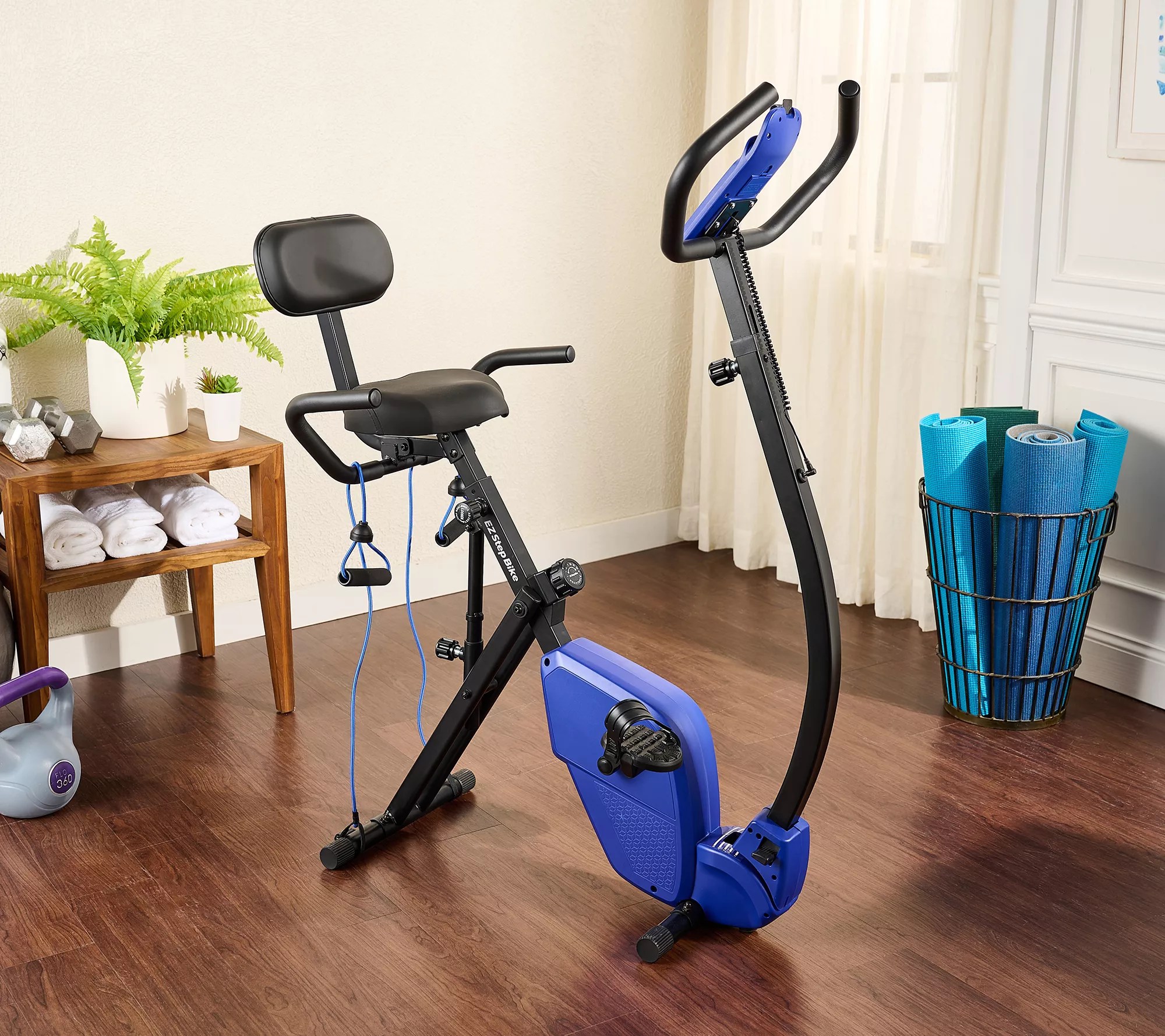 FITNATION EZ Step Upright & Recumbent Bike w/ 16 Levels - QVC.com