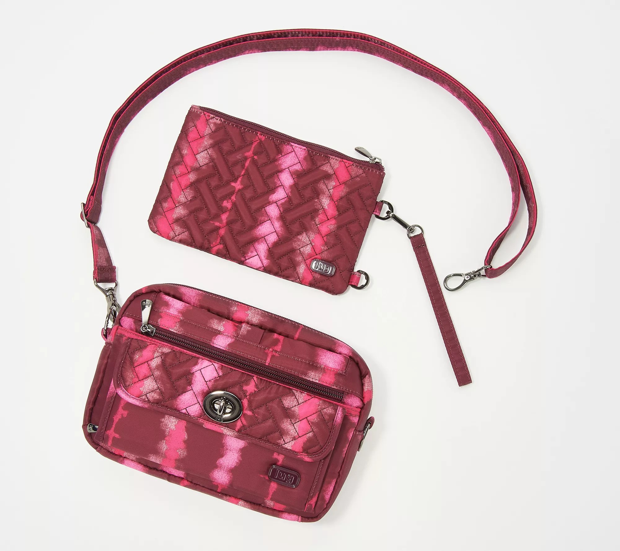 Lug Crossbody and Phone Pouch w/ Screen Access Switch/Peekaboo