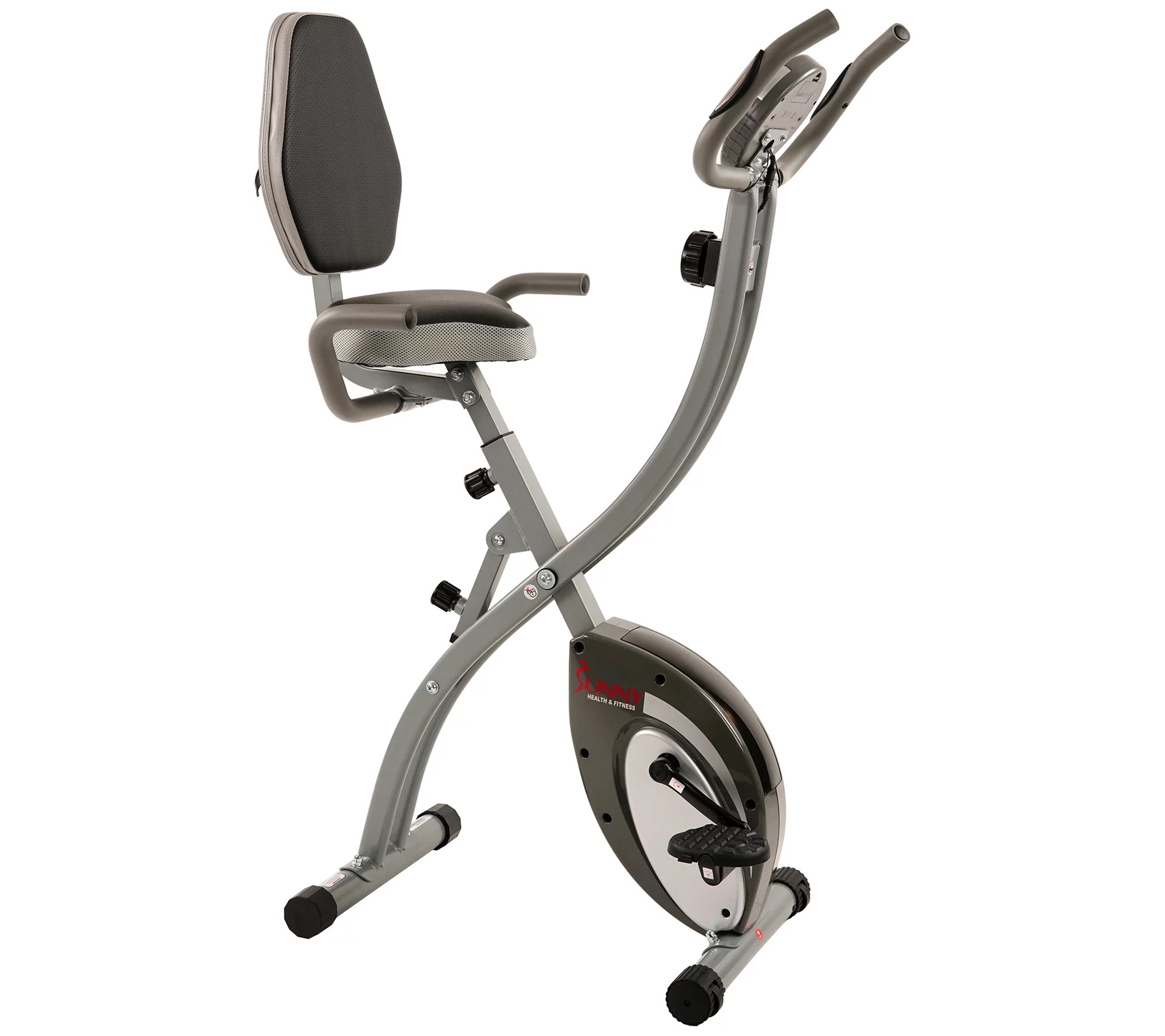 Sunny Health & Fitness Comfort XL Folding Recumbent Bike