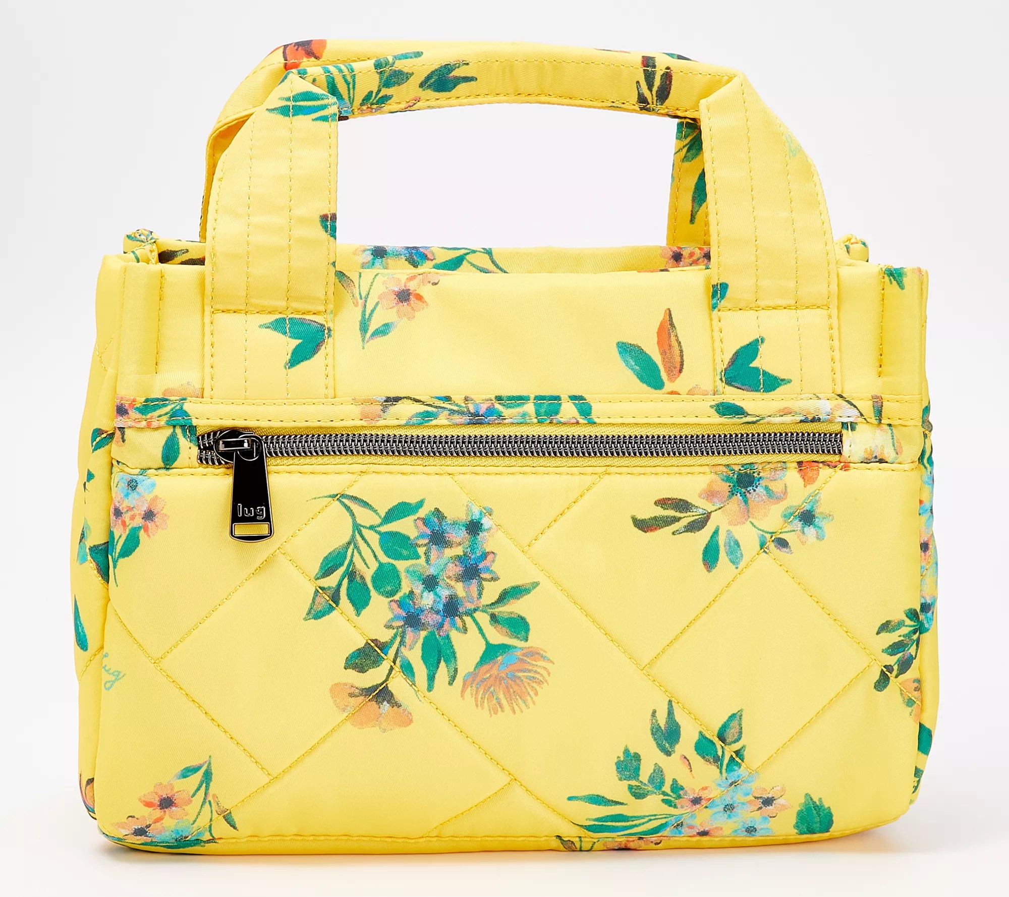 Lug Classic Quilted Crossbody with Tote Handles Jitterbug