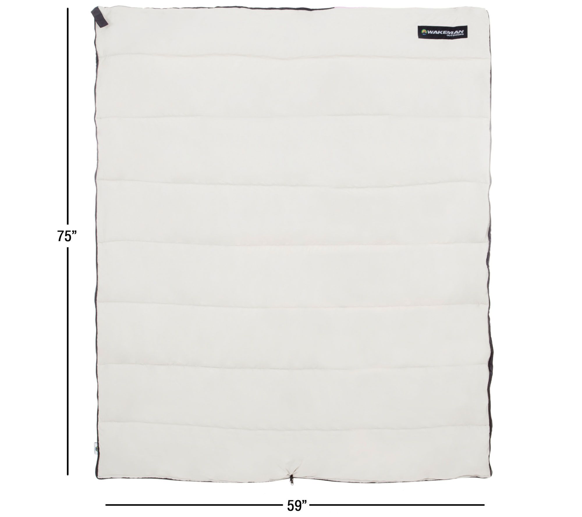 Wakeman Outdoors 2Season Sleeping Bag with Carrying Bag