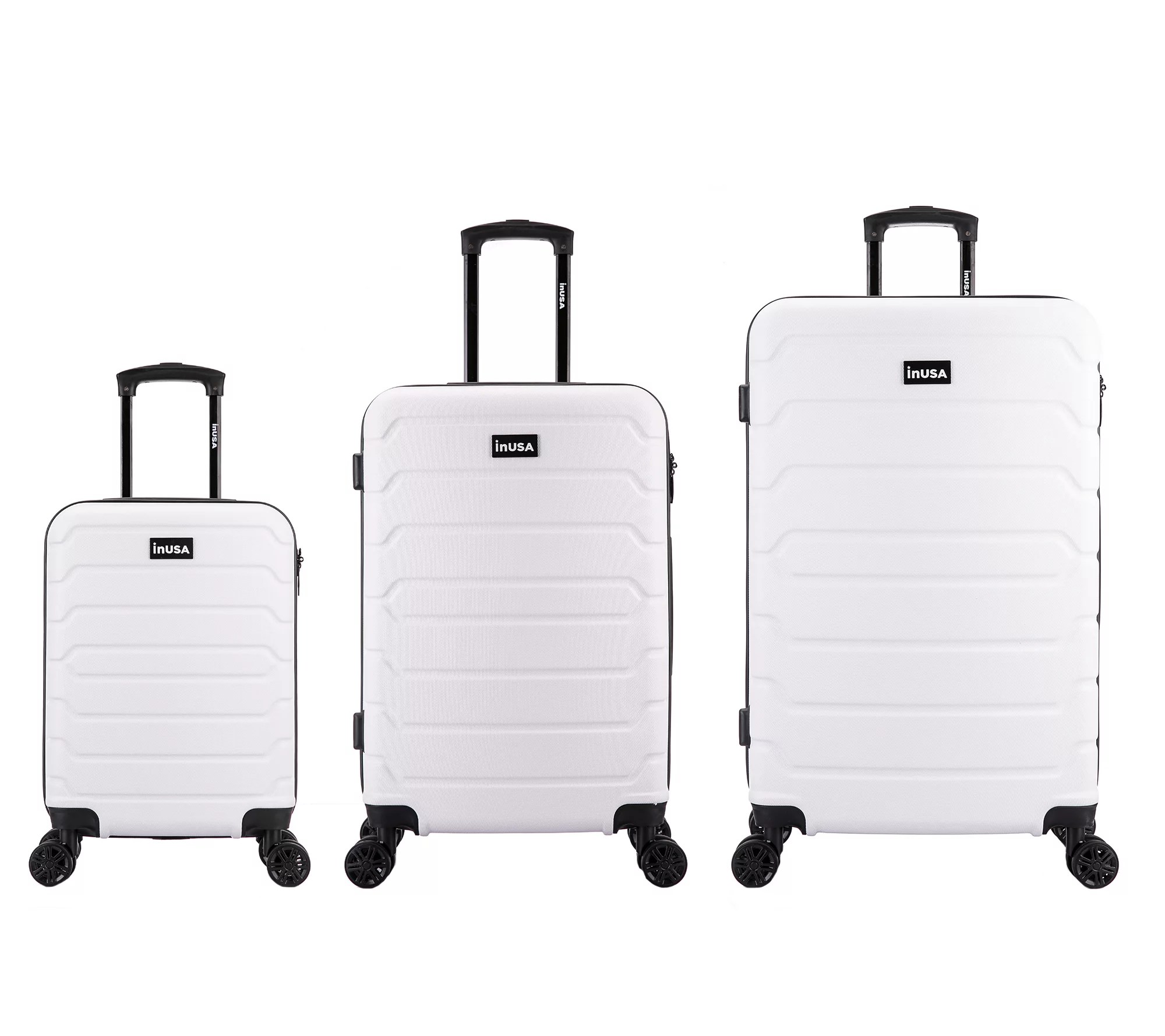 InUSA Luggage Set Of 3 Hardside Spinner LuggagSet Trend