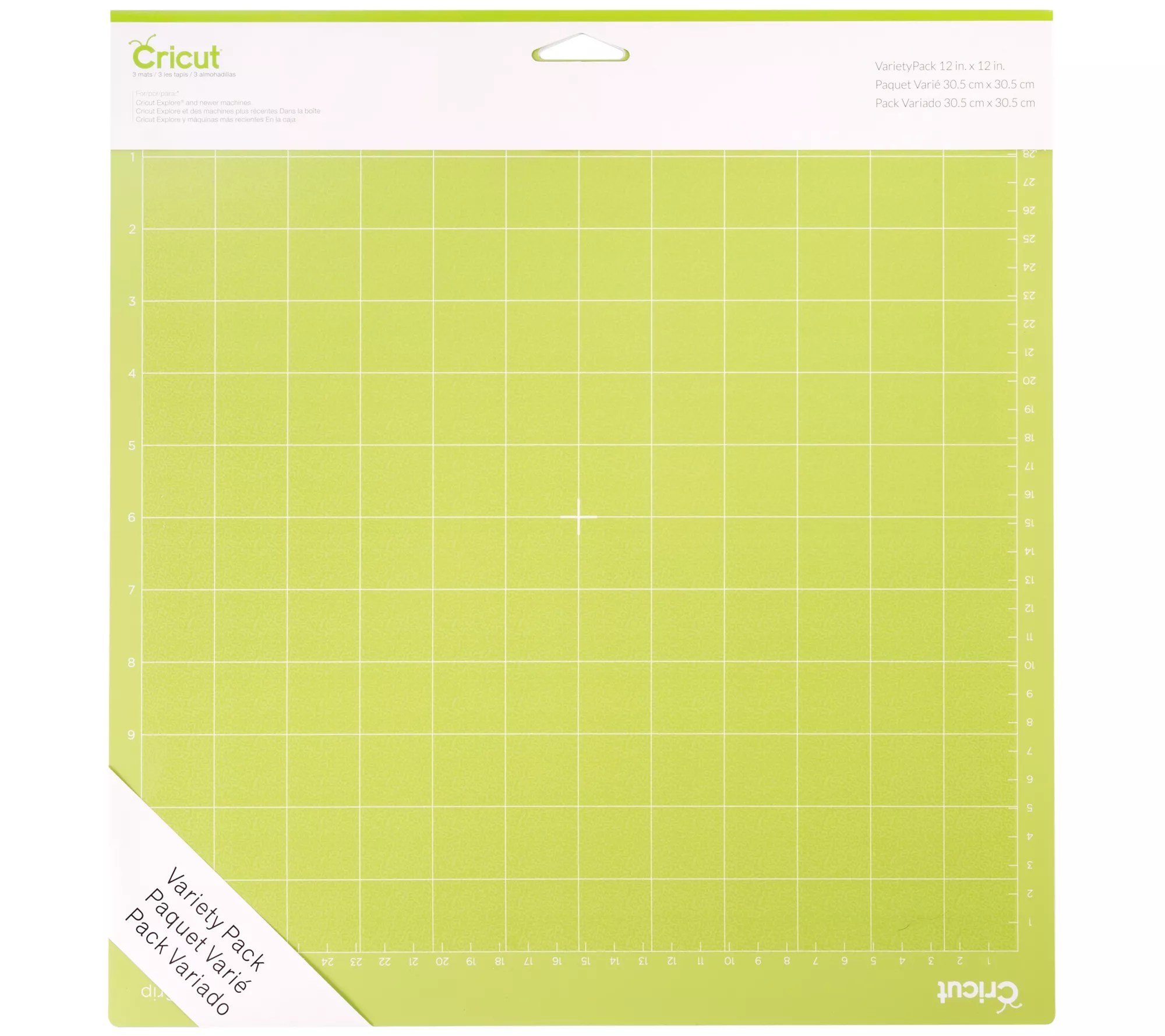 Cricut 12" x 12" Cutting Mat Variety Pack Setof 3