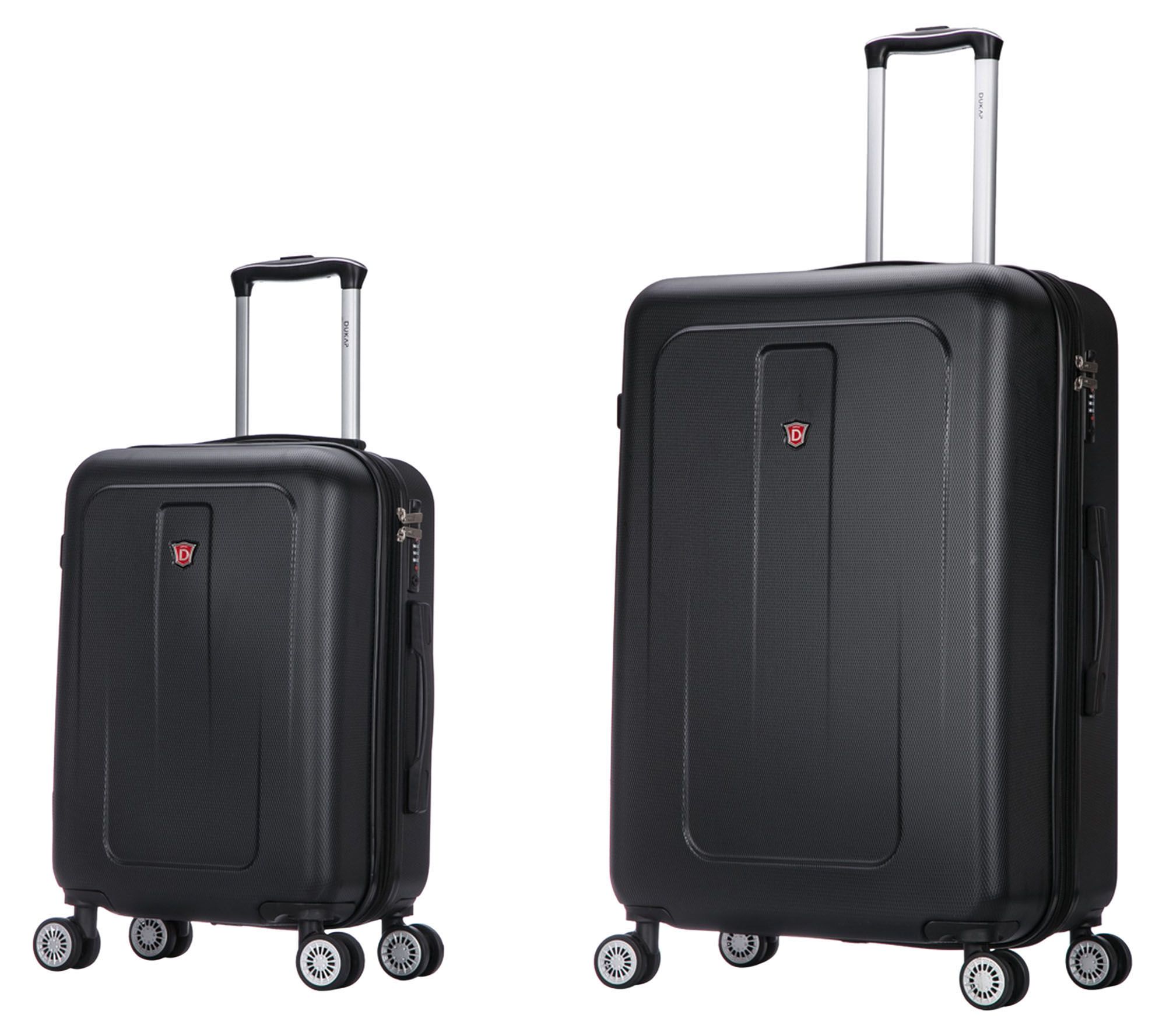 DUKAP Crypto Lightweight Hardside 2Piece Luggage Set