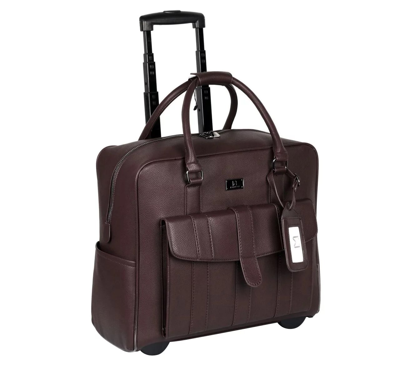 Karla Hanson Rolling Catalog Case CarryOn Luggage Darren