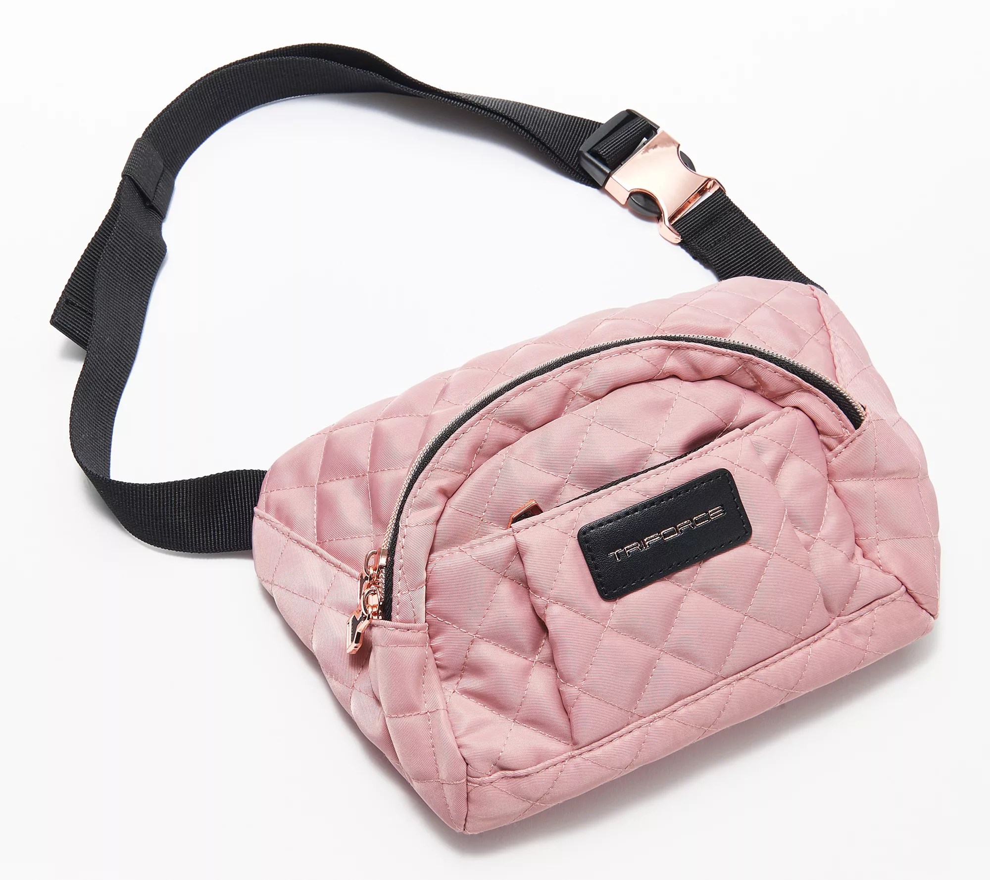 Triforce Quilted Nylon Belt Bag