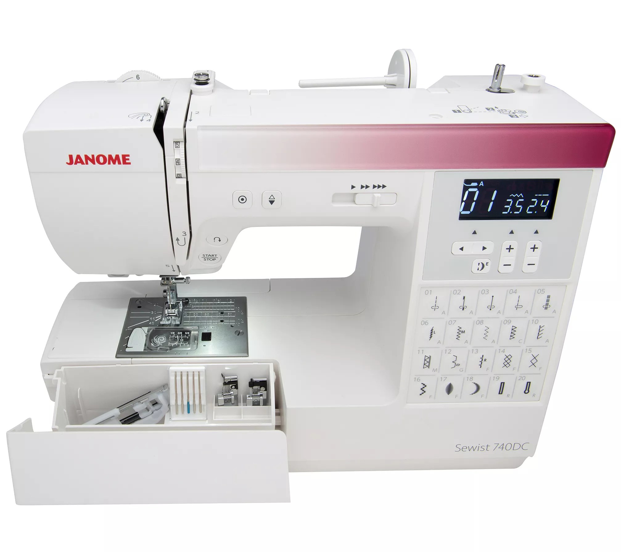 Janome Sewist 740DC Computerized Sewing Machine