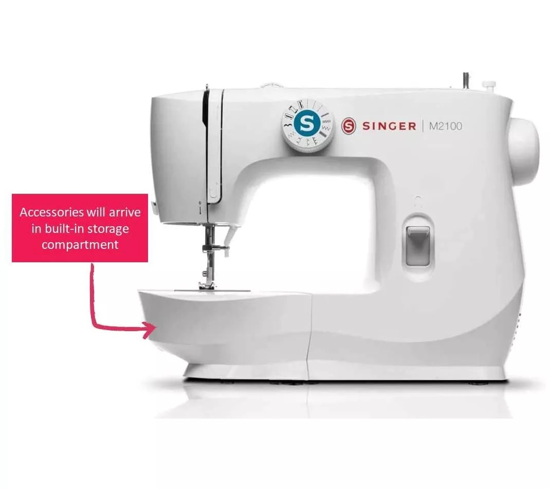 Singer M2100 Lightweight Portable Sewing Machin e