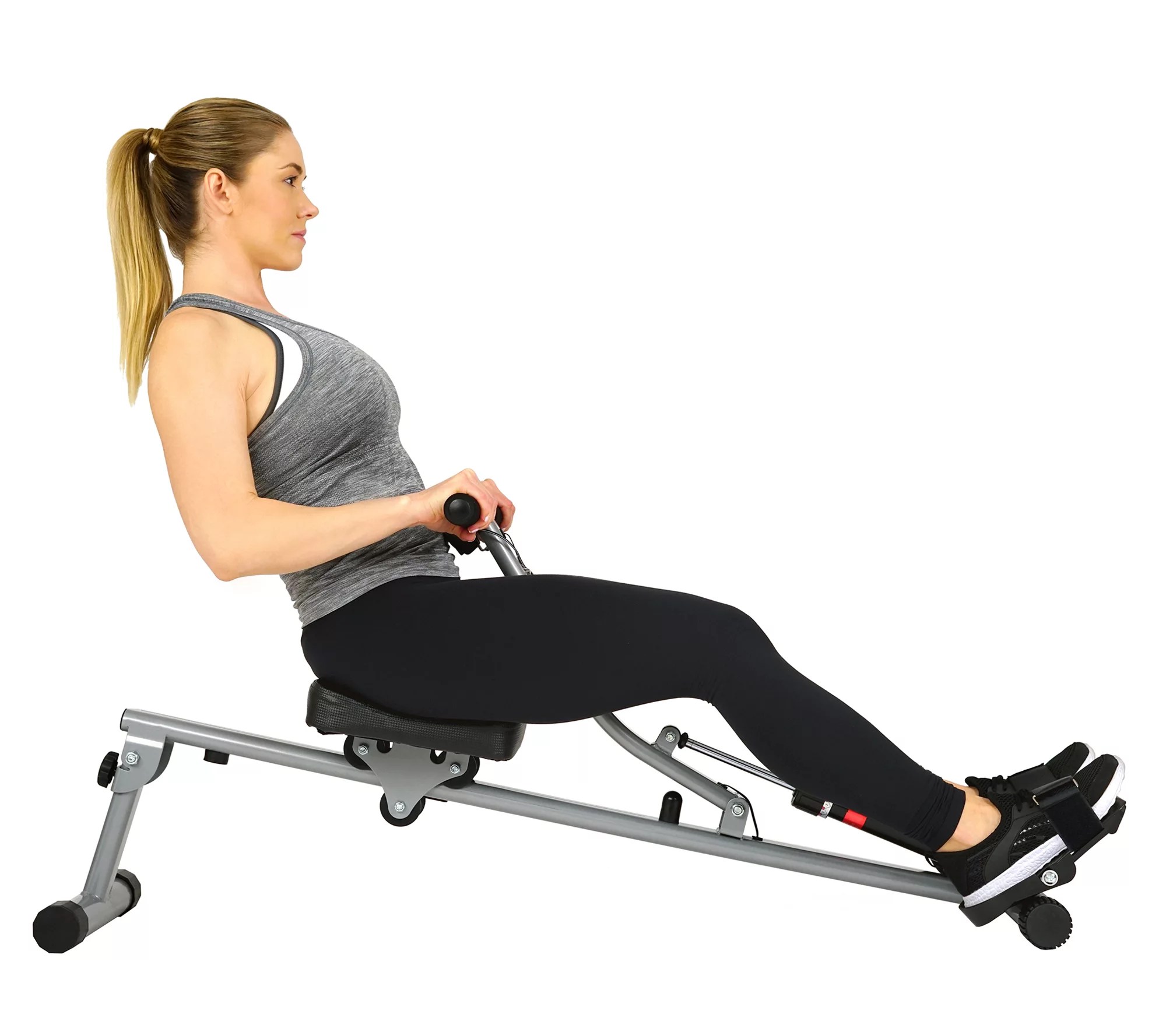 Sunny Health & Fitness Rowing Machine - QVC.com