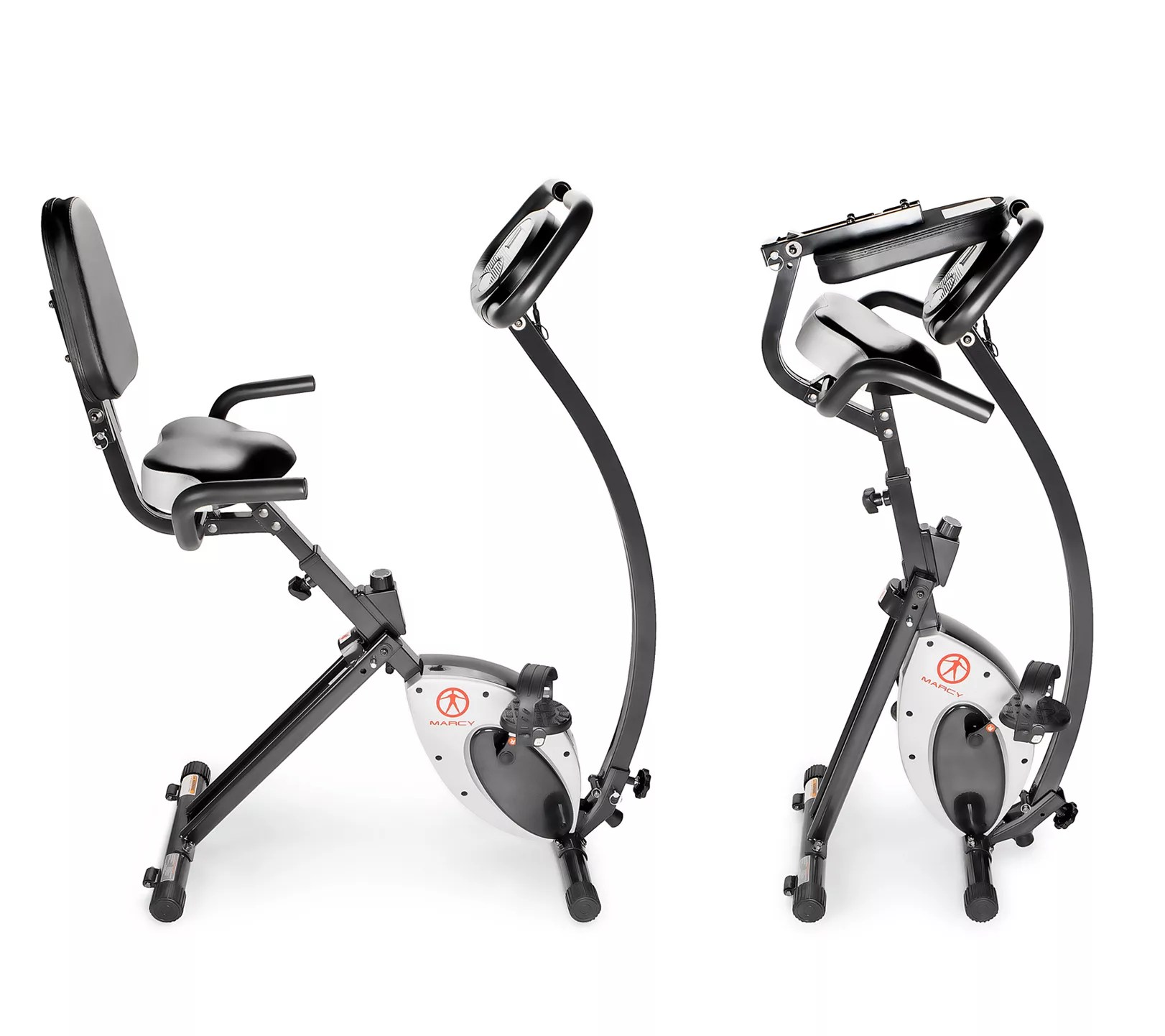 Marcy Foldable Exercise Bike w/ High Back Seat