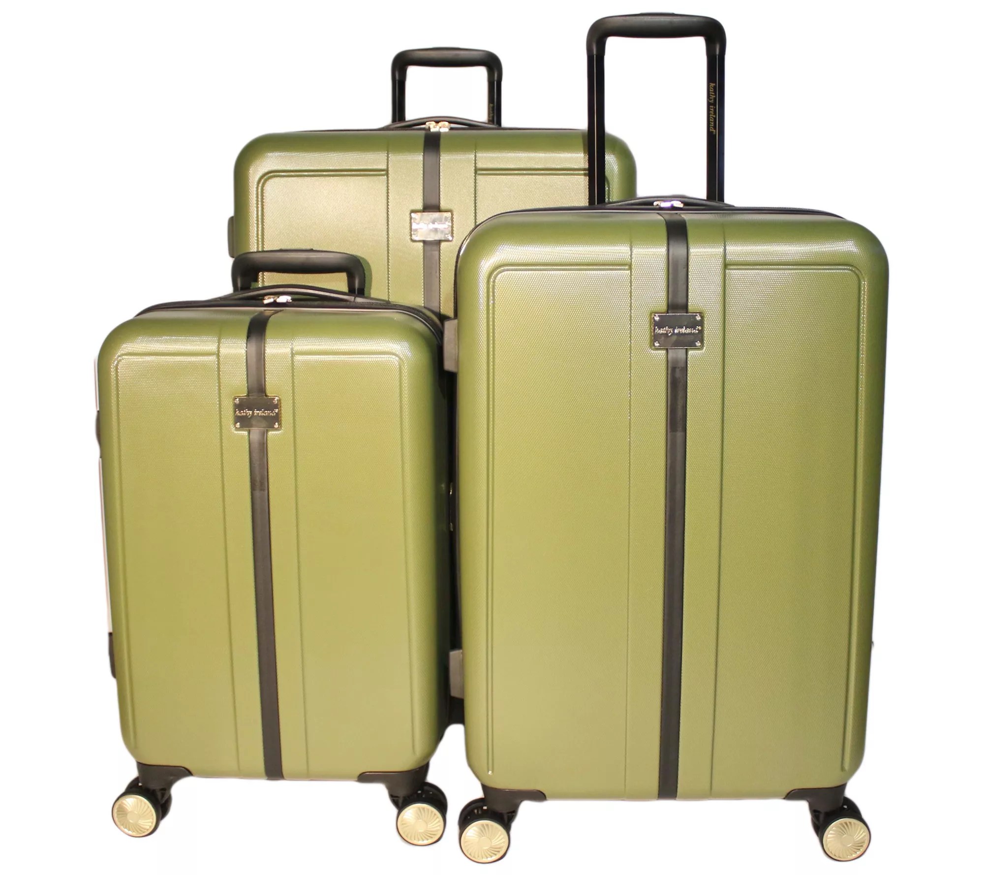 Kathy Ireland Darcy 3Piece Hardside Luggage Set
