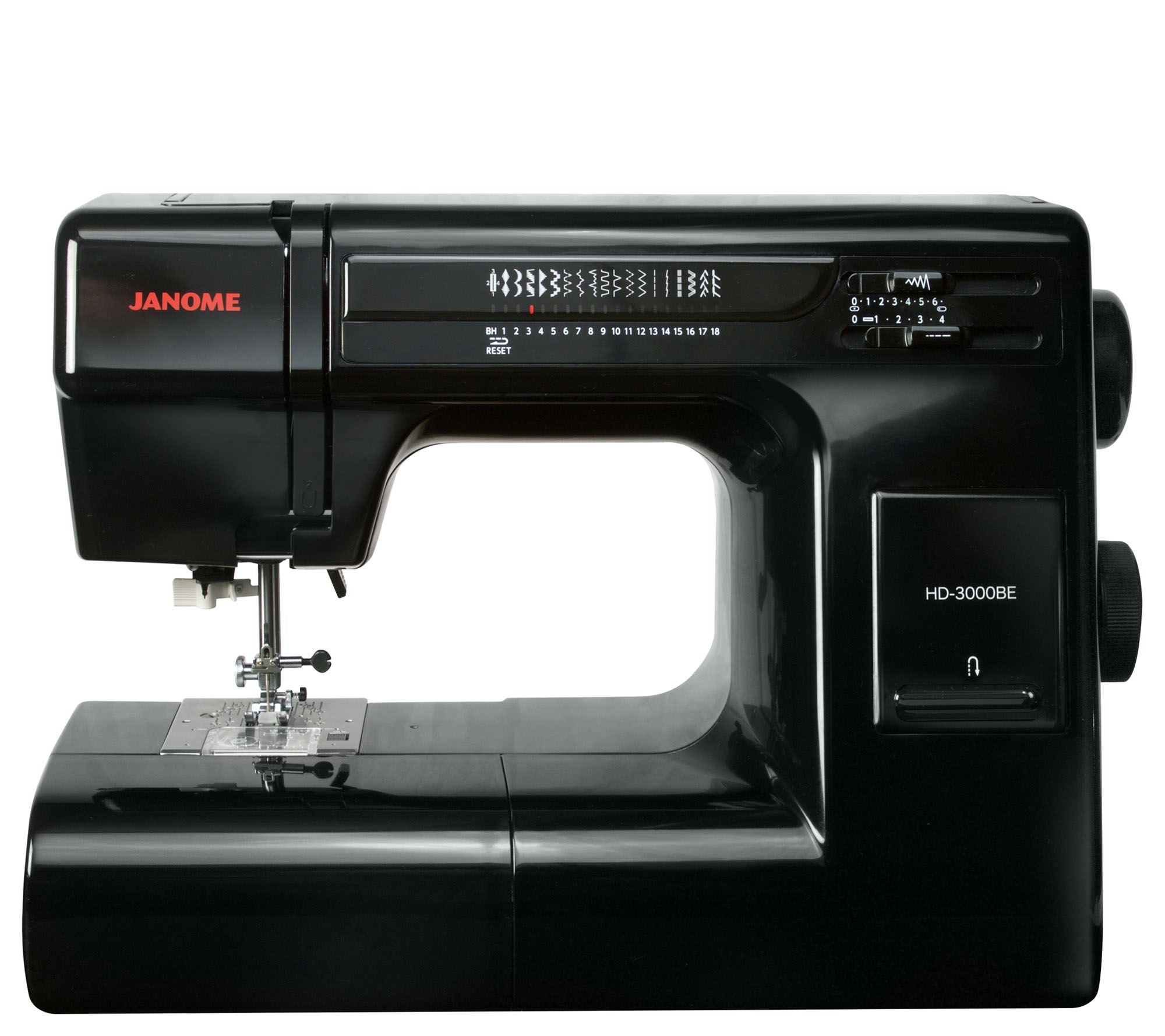 Janome Black Edition Sewing Machine w/ QuiltingAccessories