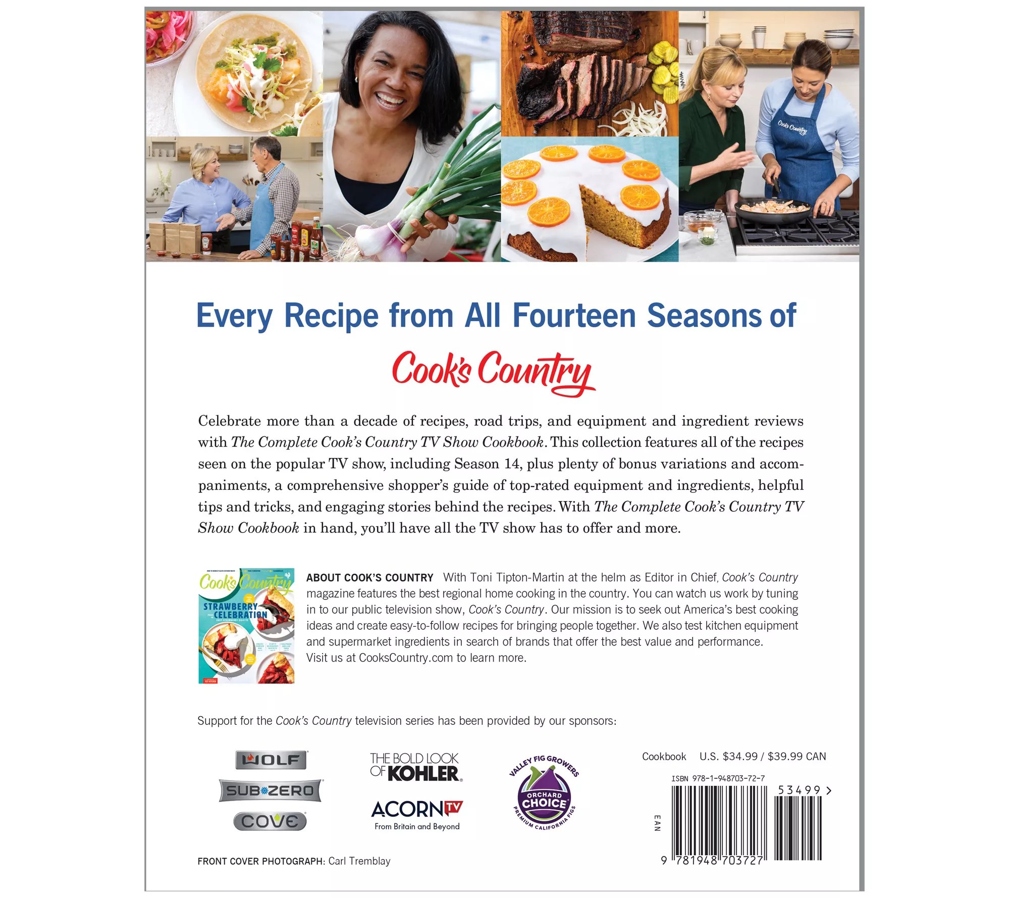 Cooks Country Show For 10-27-2023 The Complete Cook's Country Tv Show Cookbook - Qvc.com