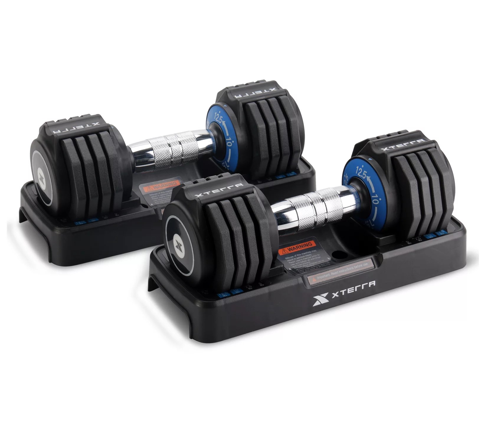 XTERRA Fitness Adjustable Dumbbell 12lb (Pair)