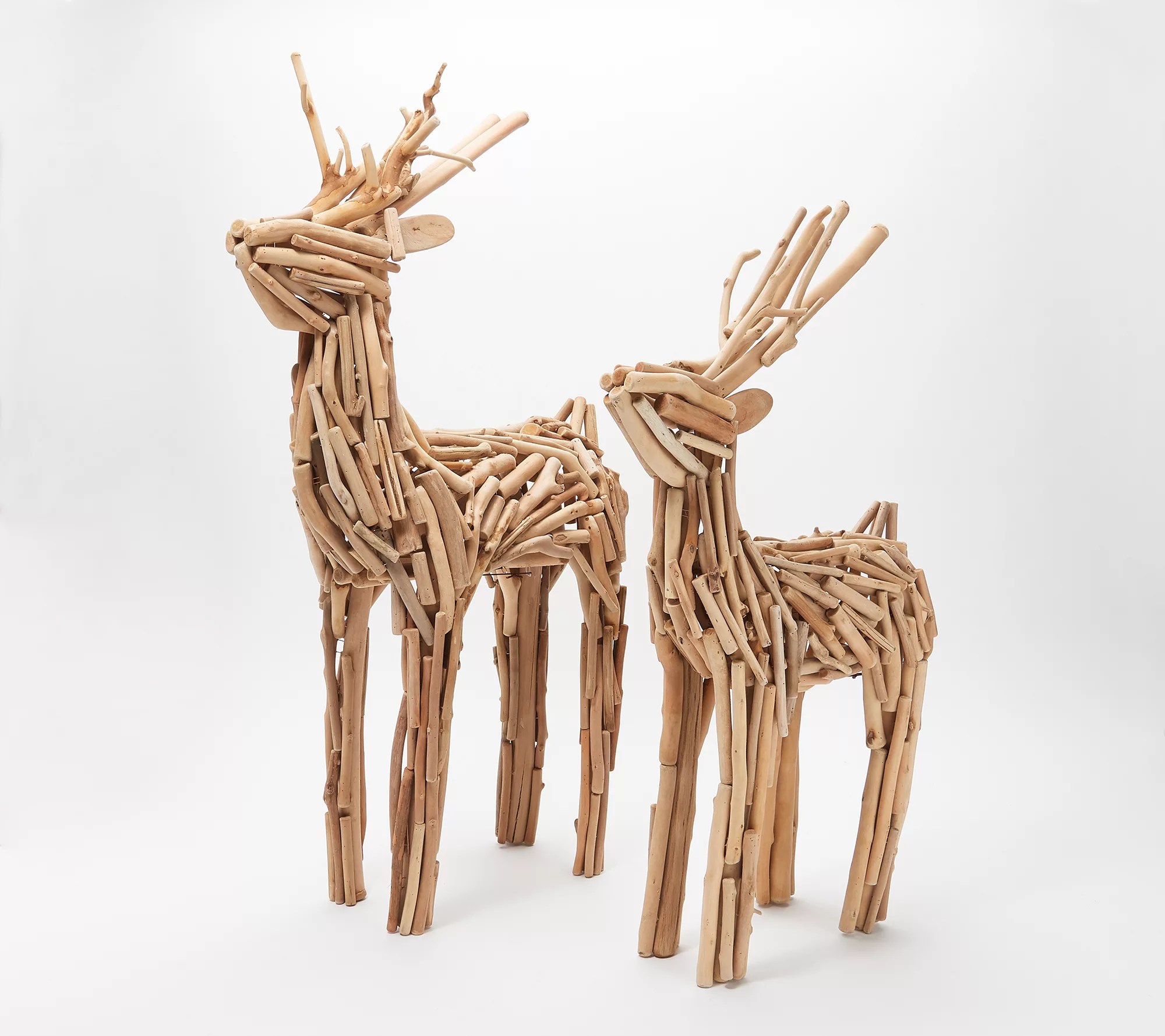 Scott Living 24" or 30" Decorative Wooden Reindeer