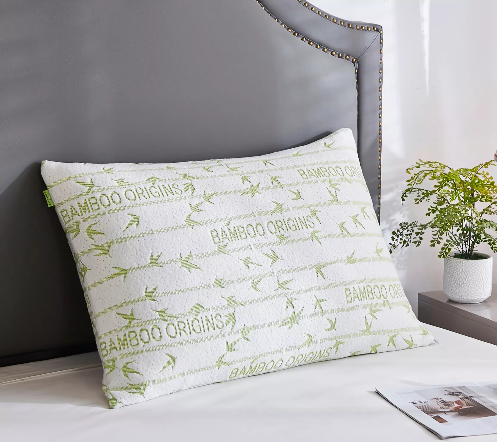 Pur Serenity Bamboo from Rayon Memory Foam Lumbar Pillow 17x1