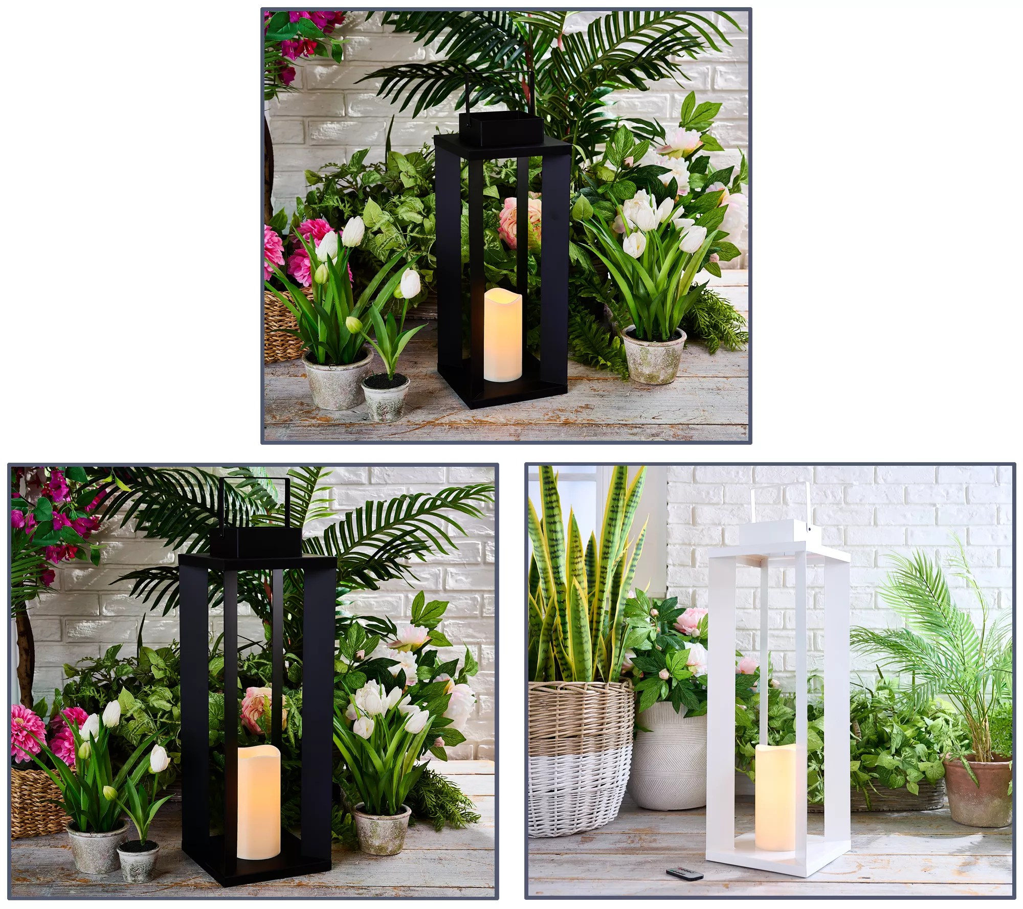 Mikasa Metal Indoor/Outdoor Lantern Collection