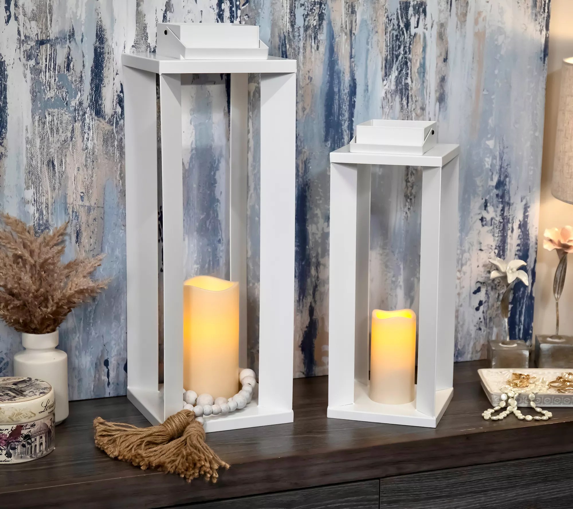 Mikasa Metal Indoor/Outdoor Lantern Collection