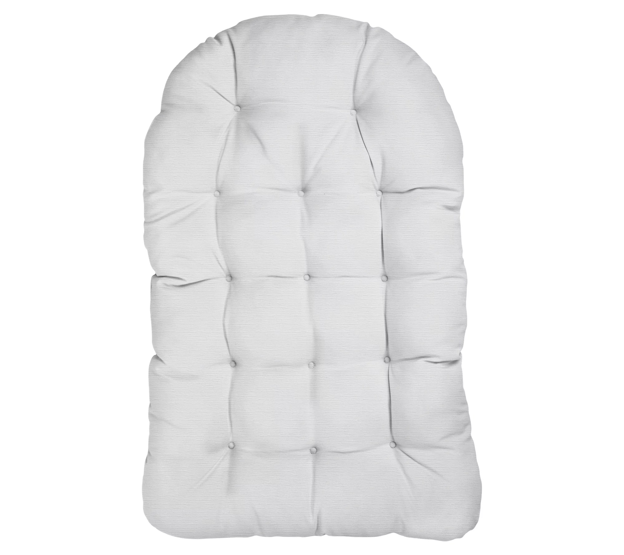 Sorra Home Indoor Angel Snow Egg Chair Cushion