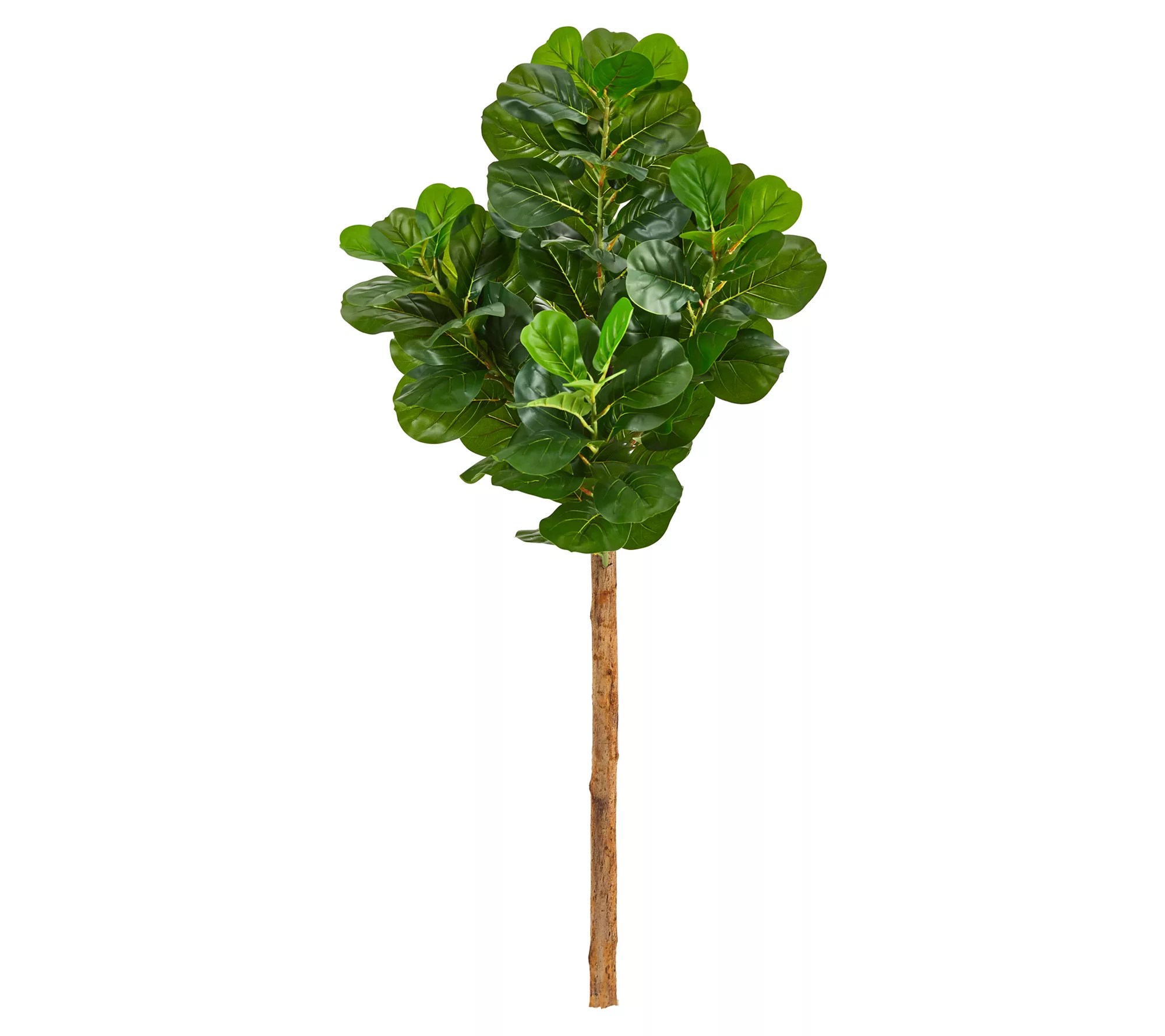 Nearly Natural 5.5ft Artificial Fiddle Leaf Tree (No Pot)