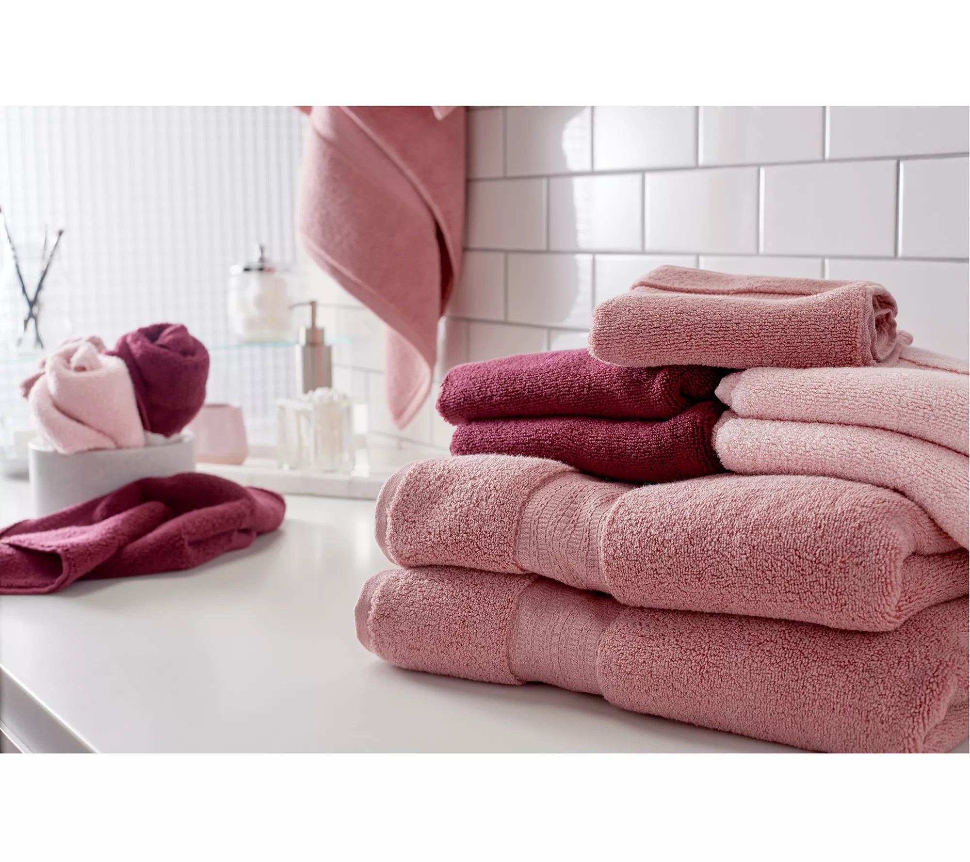 Northern Nights 100 Cotton Wash Cloth or Bath Towel Set
