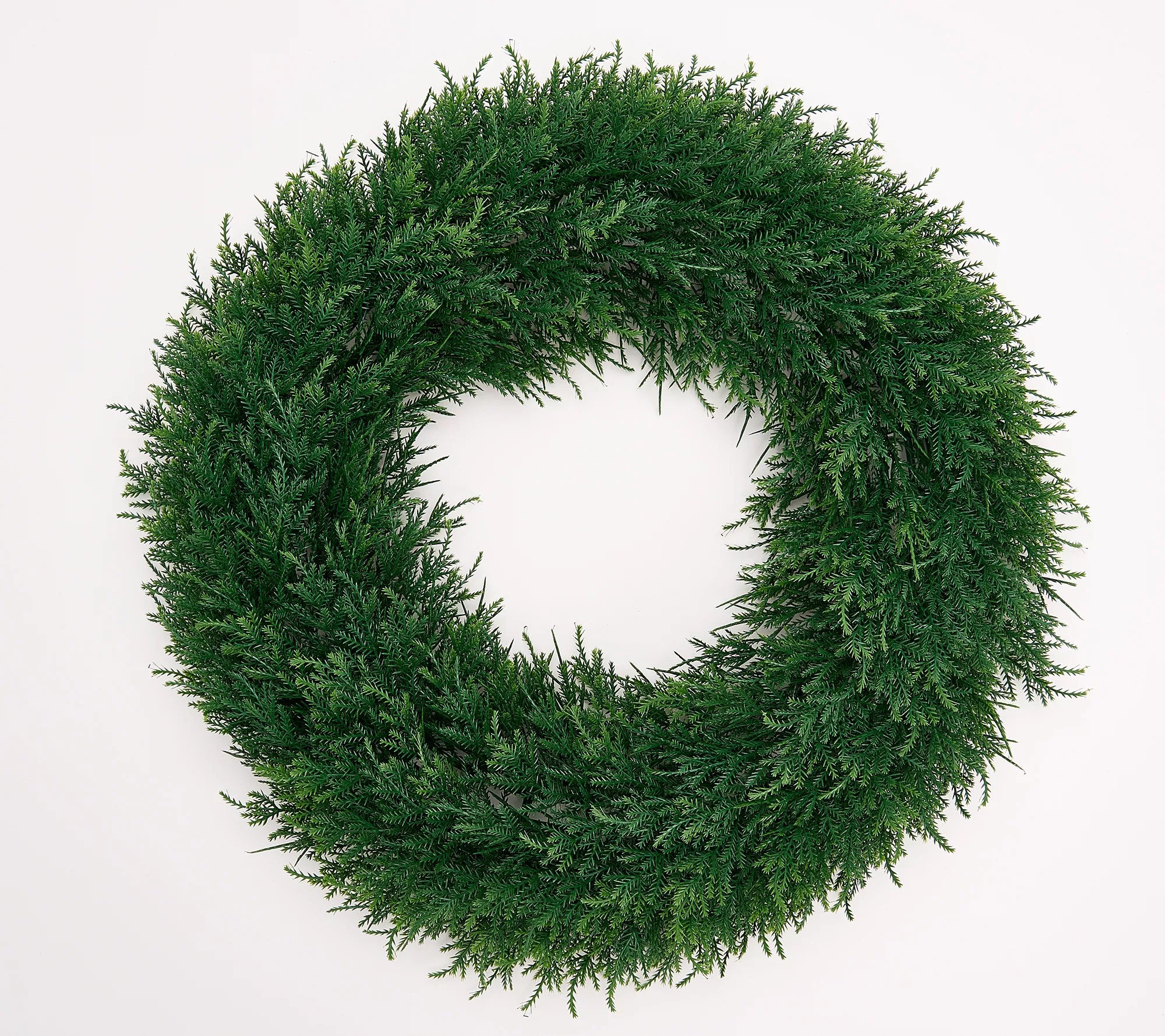 "As Is" Wicker Park 22" Cedar Wreath