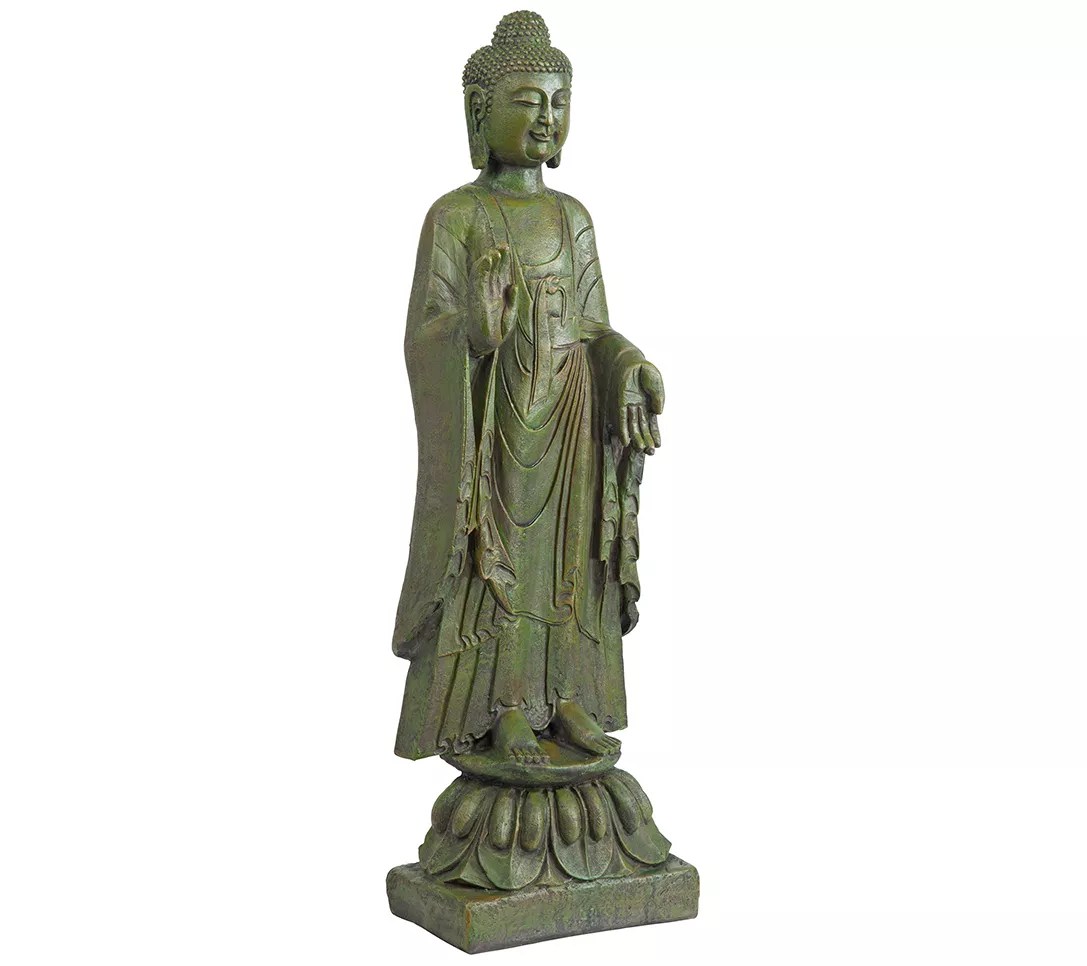 Design Toscano Enlightened Buddha Indoor/Outdoor Statue