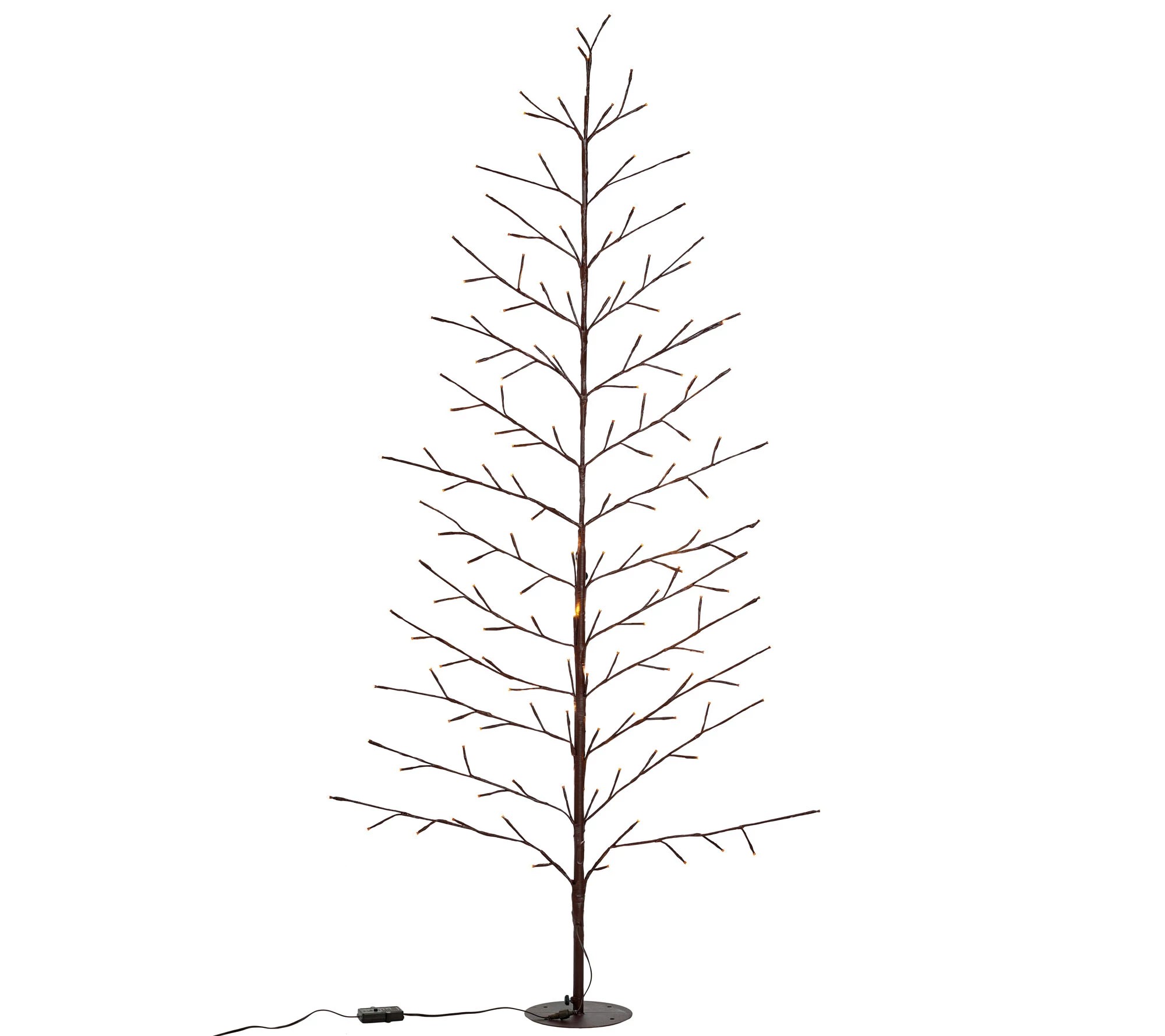 Santa's Best Indoor/Outdoor 72" Poseable Tree with 10 Light Functions