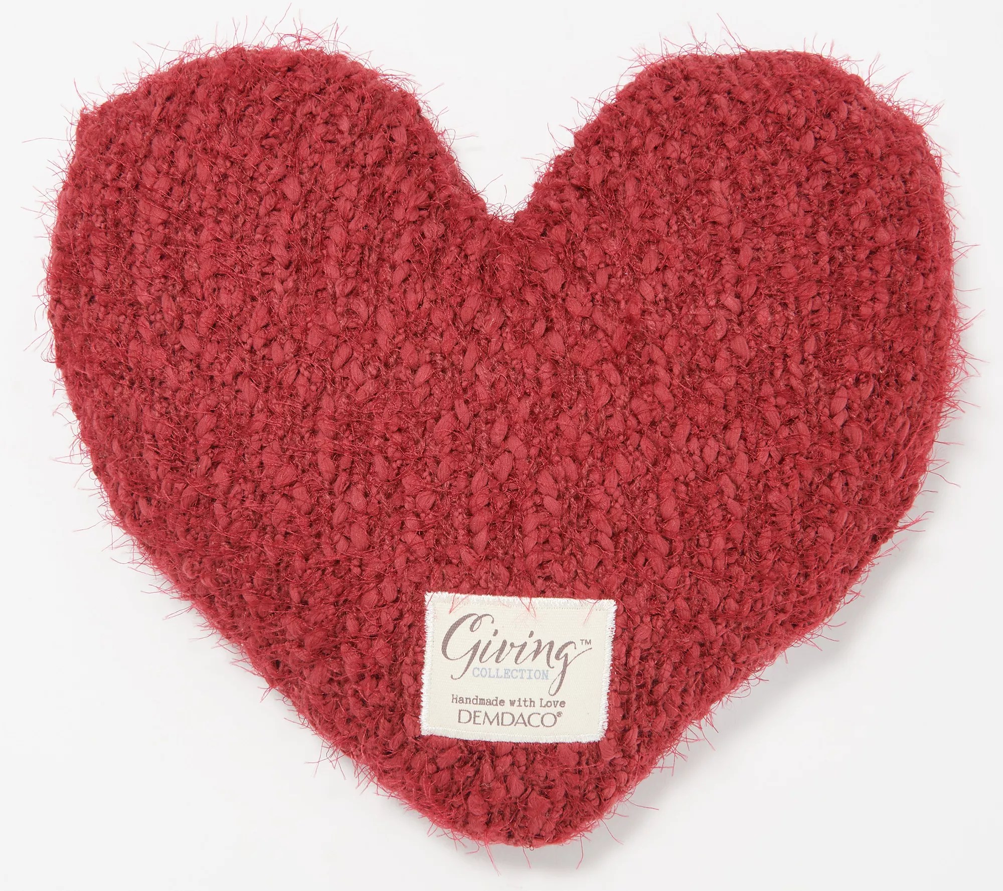 DEMDACO The Giving Heart Huggable Weighted Pillow
