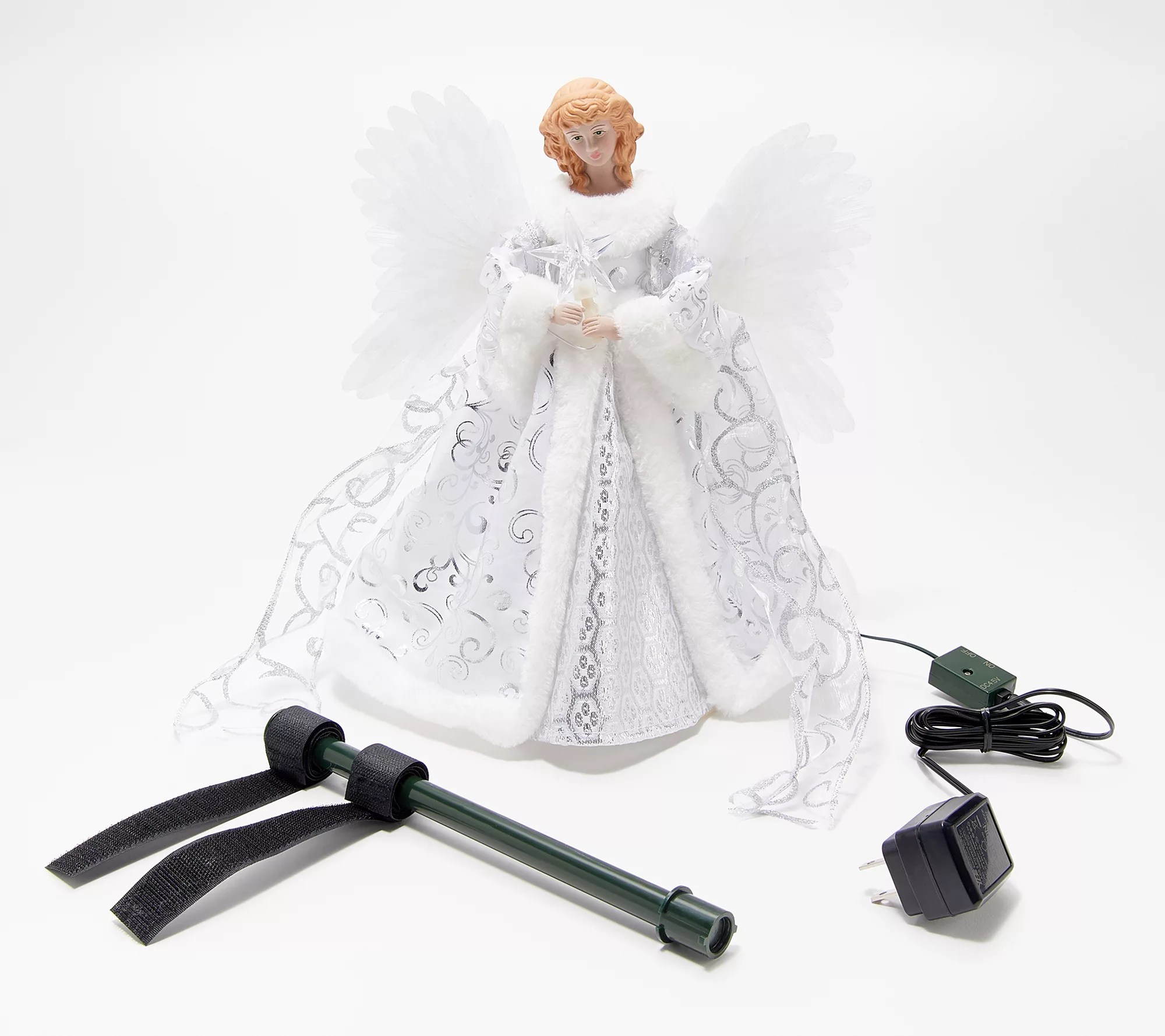 "As Is" Mr. Christmas Animated Table Top Angel or Tree Topper