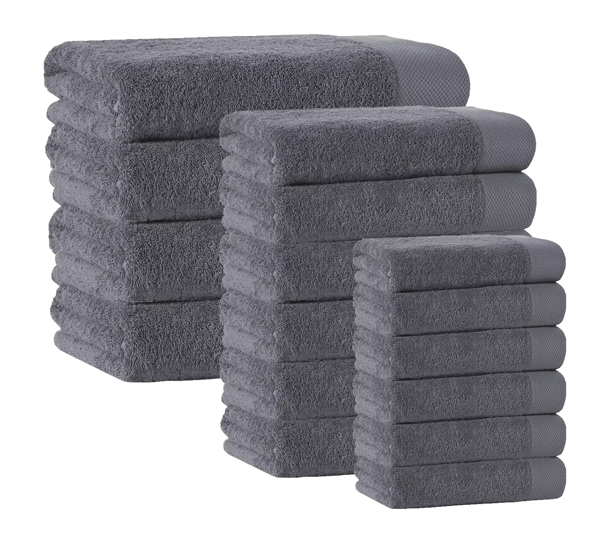 Signature Turkish Cotton 16Piece Towel Set