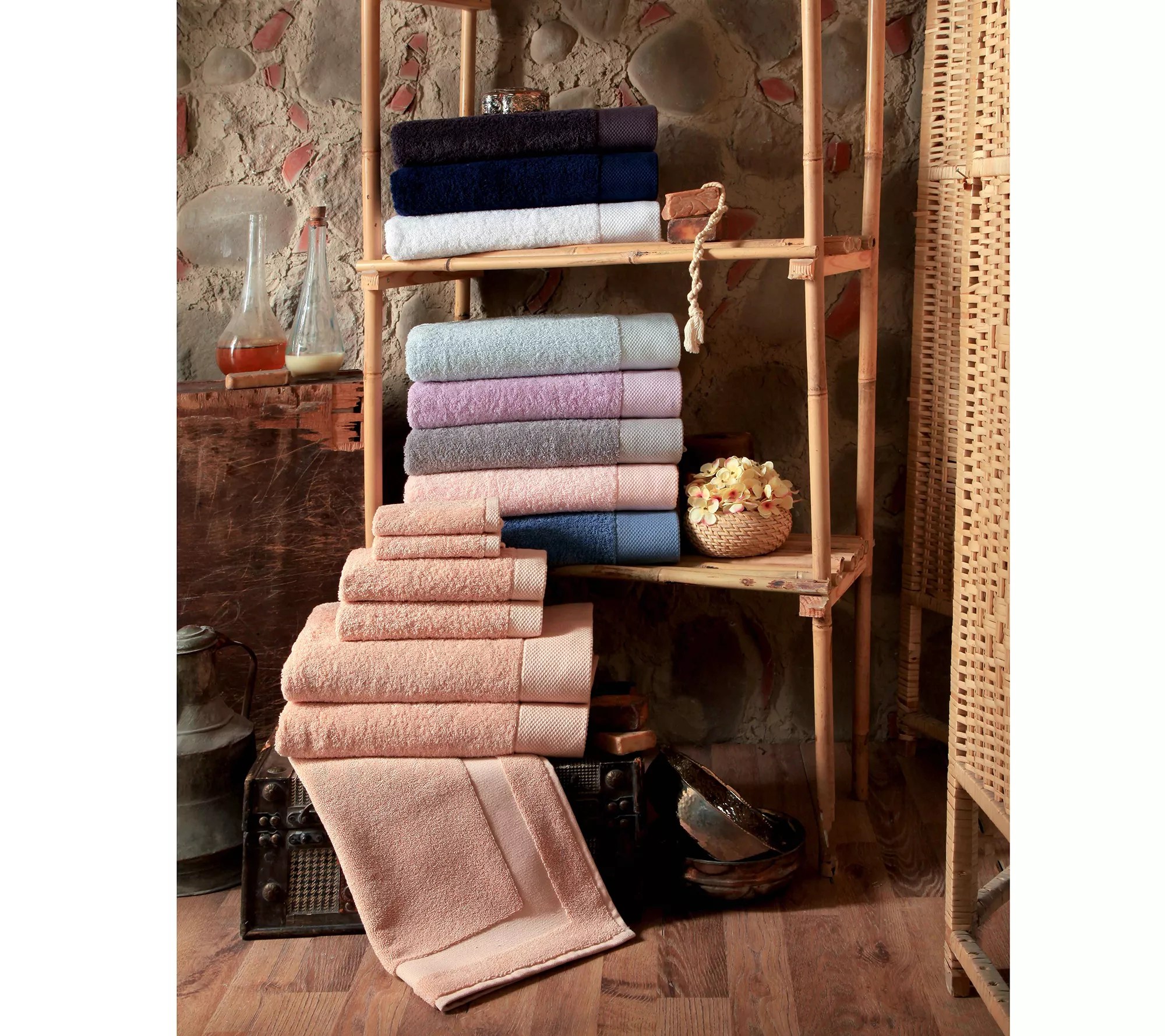 Signature Turkish Cotton 16Piece Towel Set