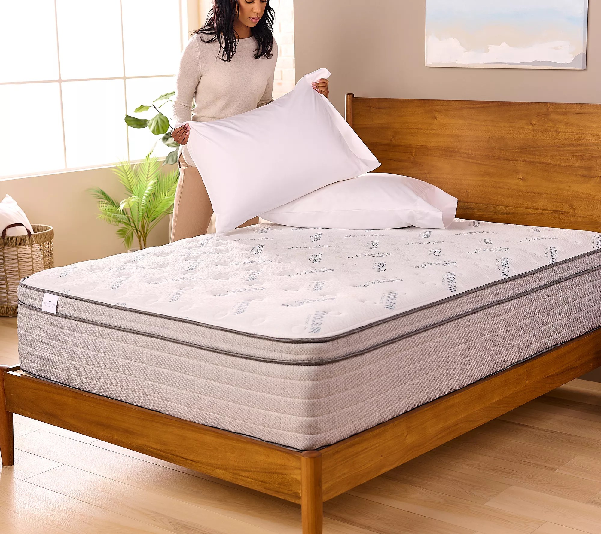 Northern Nights 13.5" Dual Coil Plus Hybrid Mattress