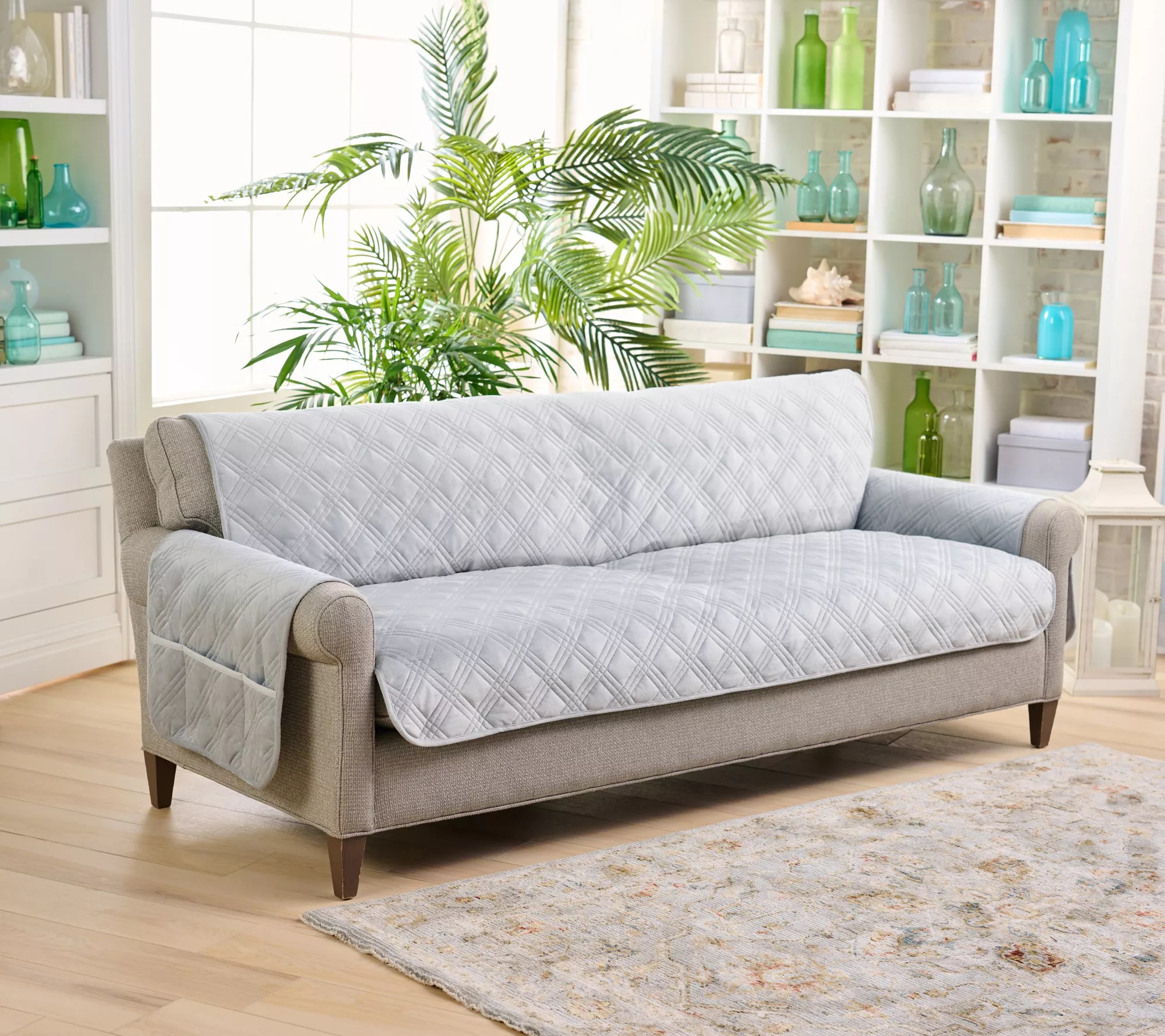 "As Is" Home Reflections Micromink PinSonic Sofa Cover