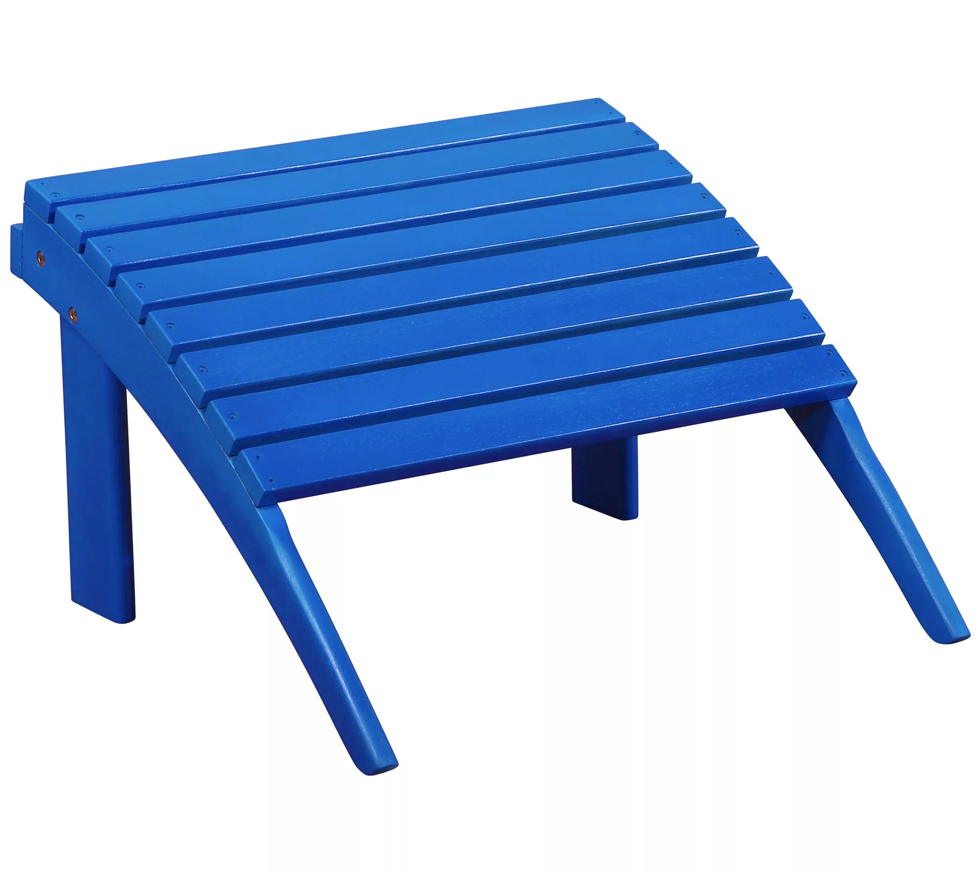 Linon Home Outdoor Adirondack Foot Rest Ottoman