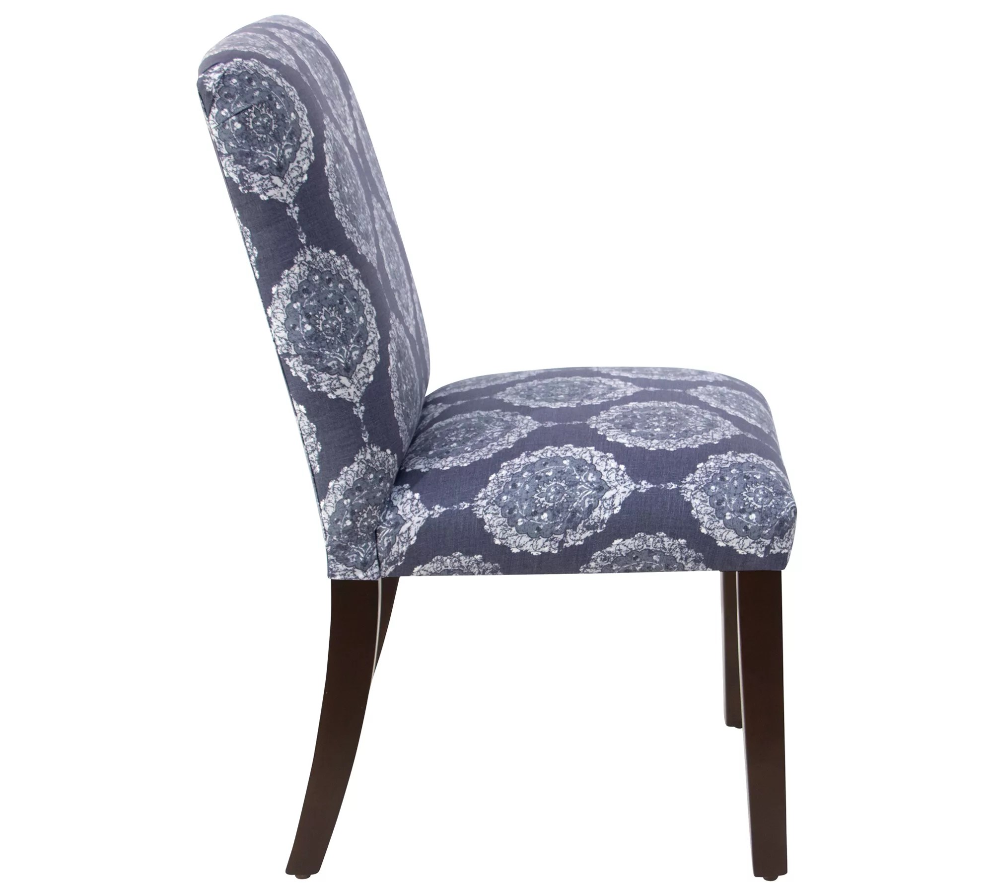 Skyline Furniture Damask Blue Dining Chair